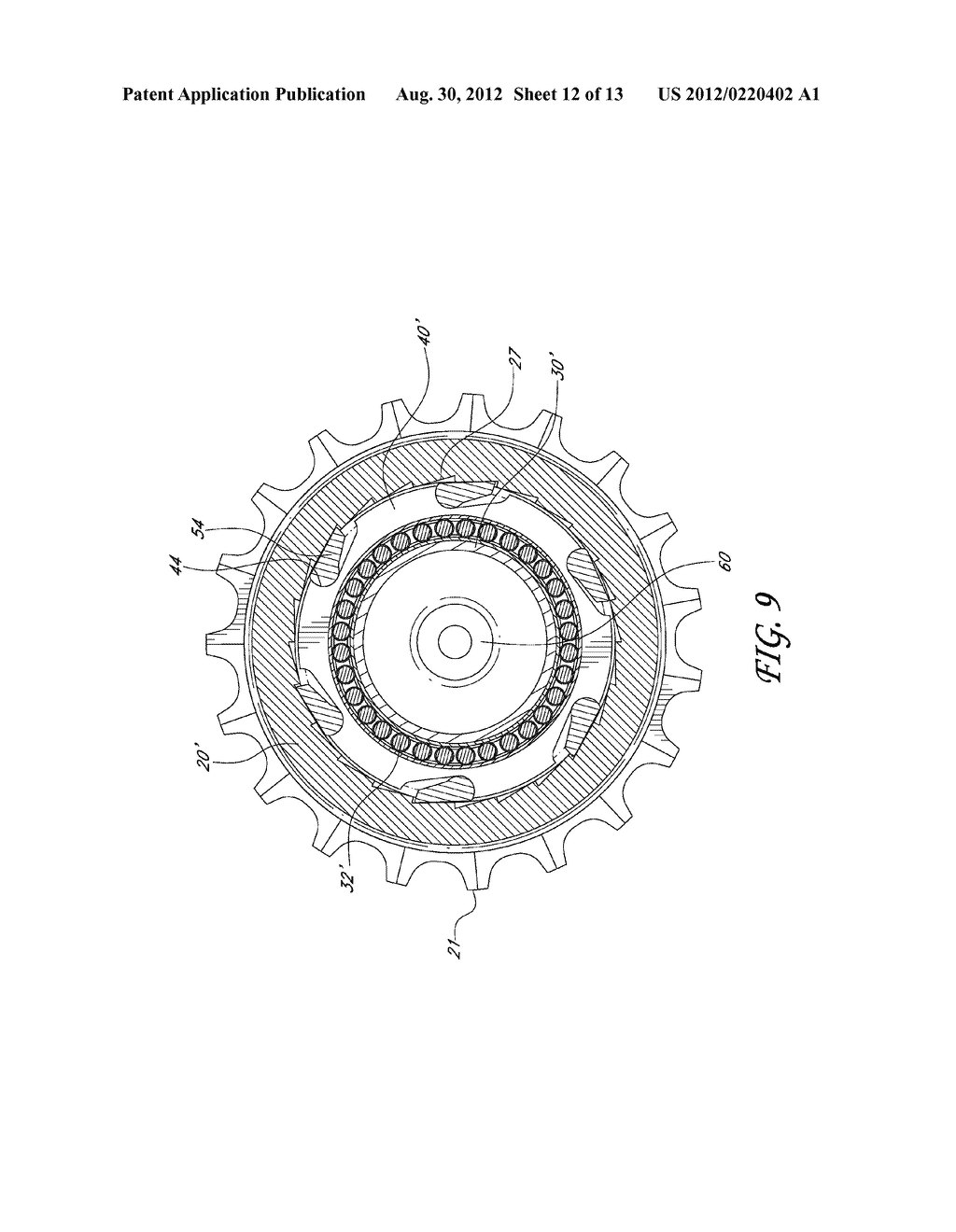 COGSET ASSEMBLY FOR A BICYCLE - diagram, schematic, and image 13