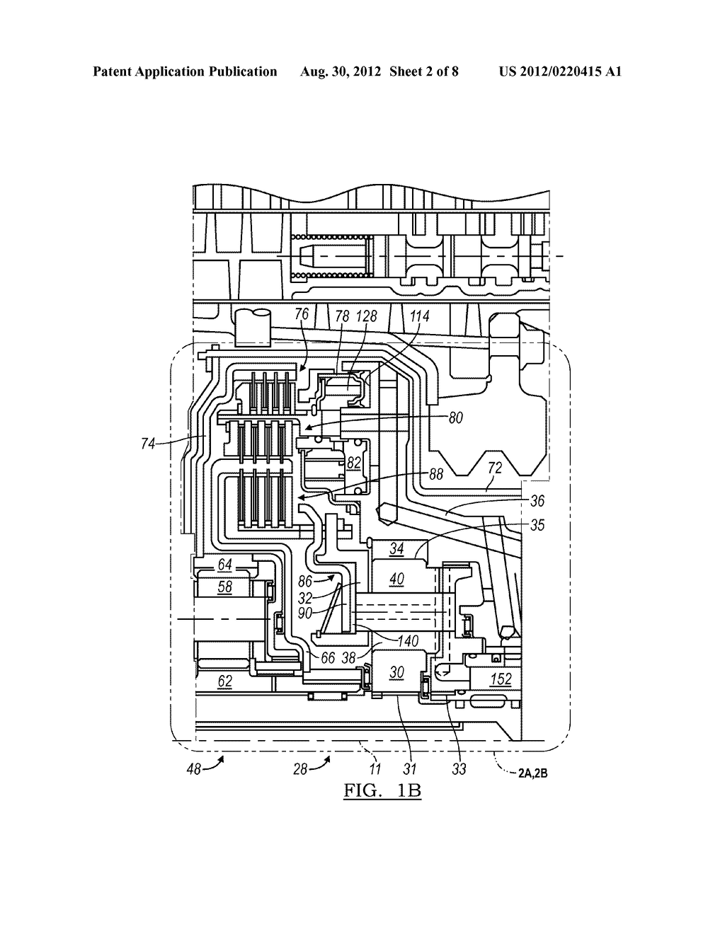 Final Drive Mechanism for a Transmission - diagram, schematic, and image 03