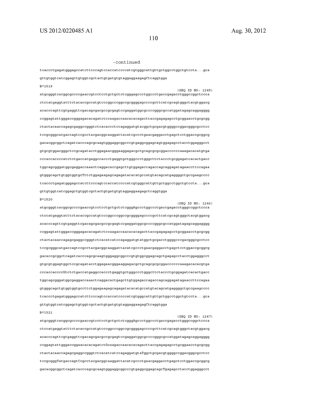 PROBE SET AND METHOD FOR IDENTIFYING HLA ALLELE - diagram, schematic, and image 111