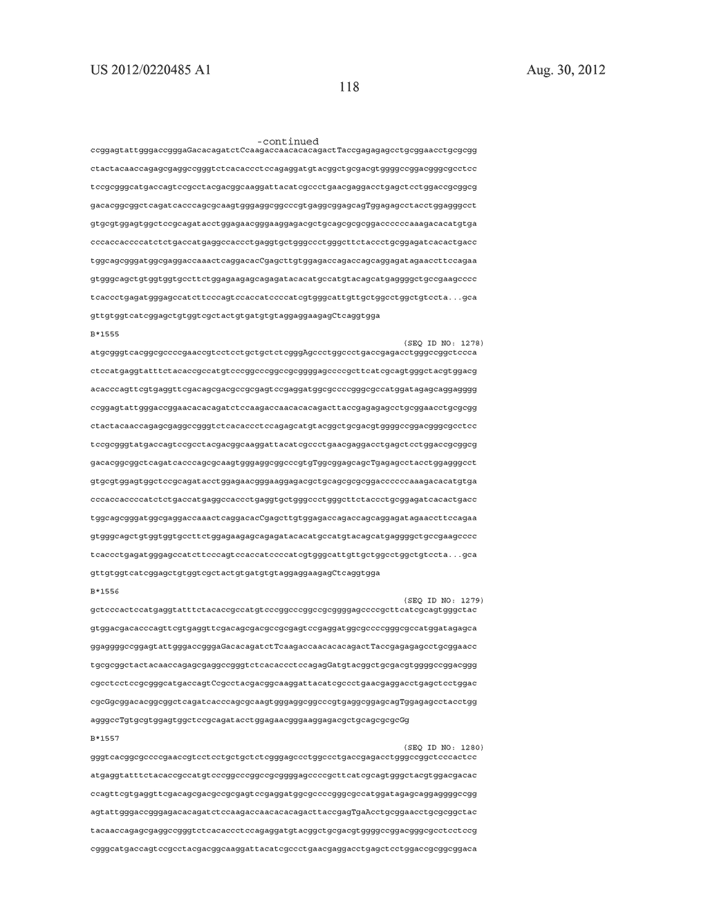 PROBE SET AND METHOD FOR IDENTIFYING HLA ALLELE - diagram, schematic, and image 119