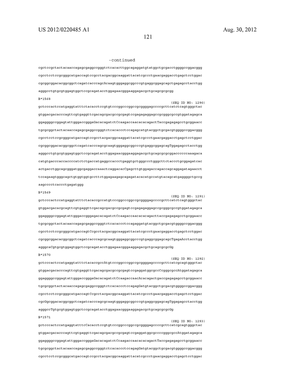 PROBE SET AND METHOD FOR IDENTIFYING HLA ALLELE - diagram, schematic, and image 122