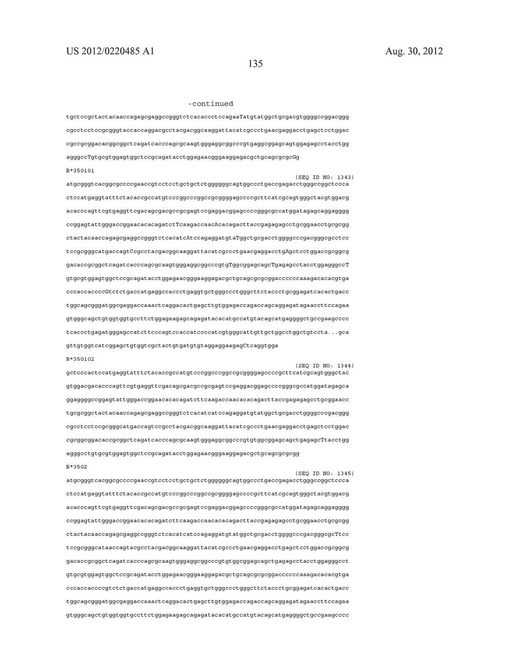 PROBE SET AND METHOD FOR IDENTIFYING HLA ALLELE - diagram, schematic, and image 136