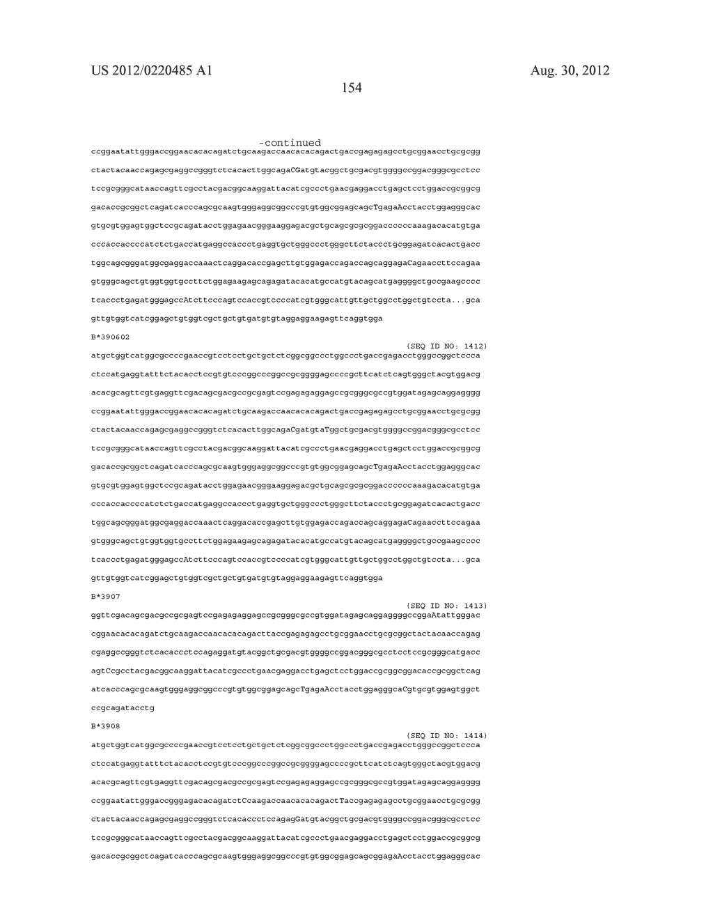 PROBE SET AND METHOD FOR IDENTIFYING HLA ALLELE - diagram, schematic, and image 155