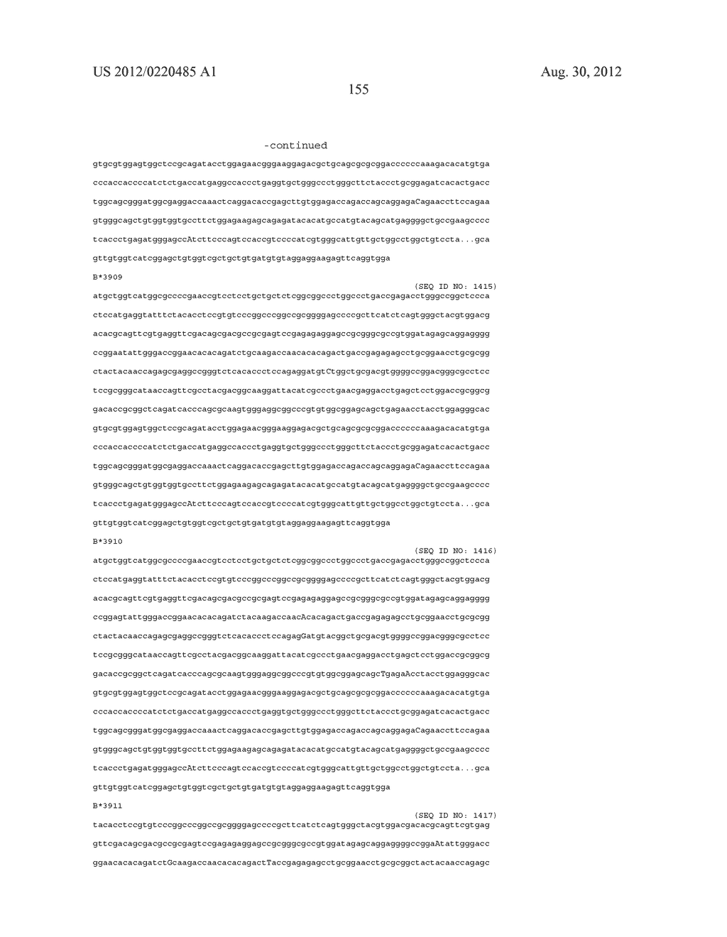 PROBE SET AND METHOD FOR IDENTIFYING HLA ALLELE - diagram, schematic, and image 156