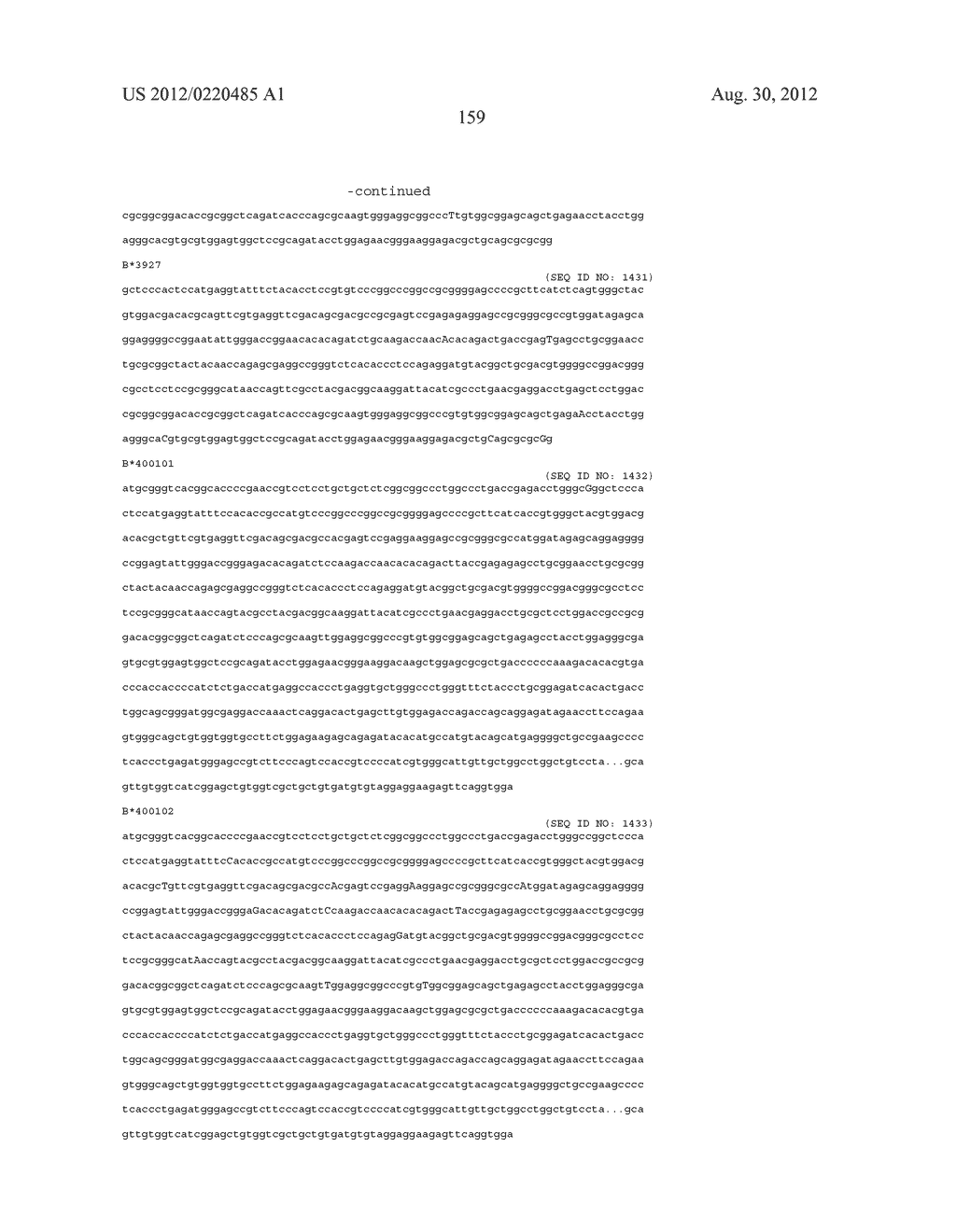 PROBE SET AND METHOD FOR IDENTIFYING HLA ALLELE - diagram, schematic, and image 160