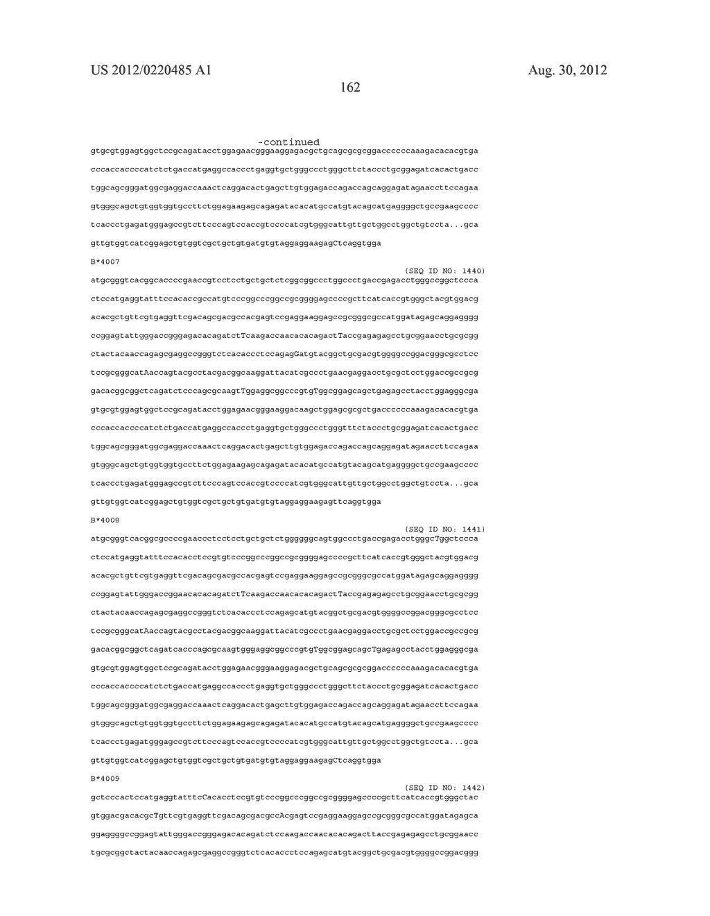 PROBE SET AND METHOD FOR IDENTIFYING HLA ALLELE - diagram, schematic, and image 163