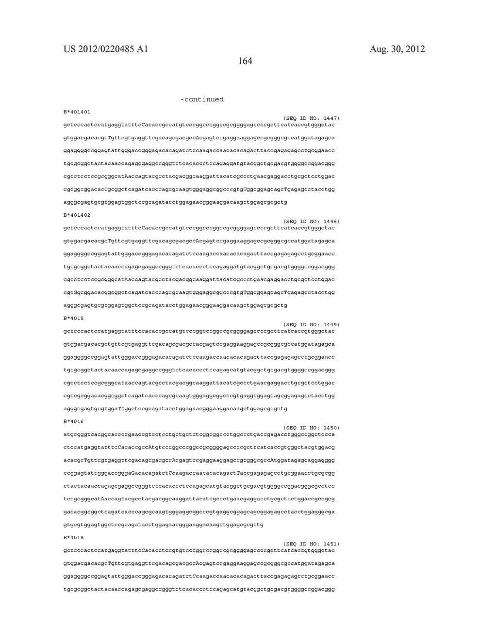 PROBE SET AND METHOD FOR IDENTIFYING HLA ALLELE - diagram, schematic, and image 165