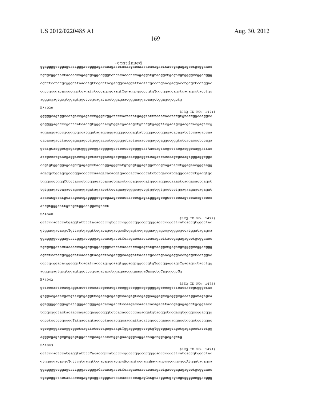 PROBE SET AND METHOD FOR IDENTIFYING HLA ALLELE - diagram, schematic, and image 170