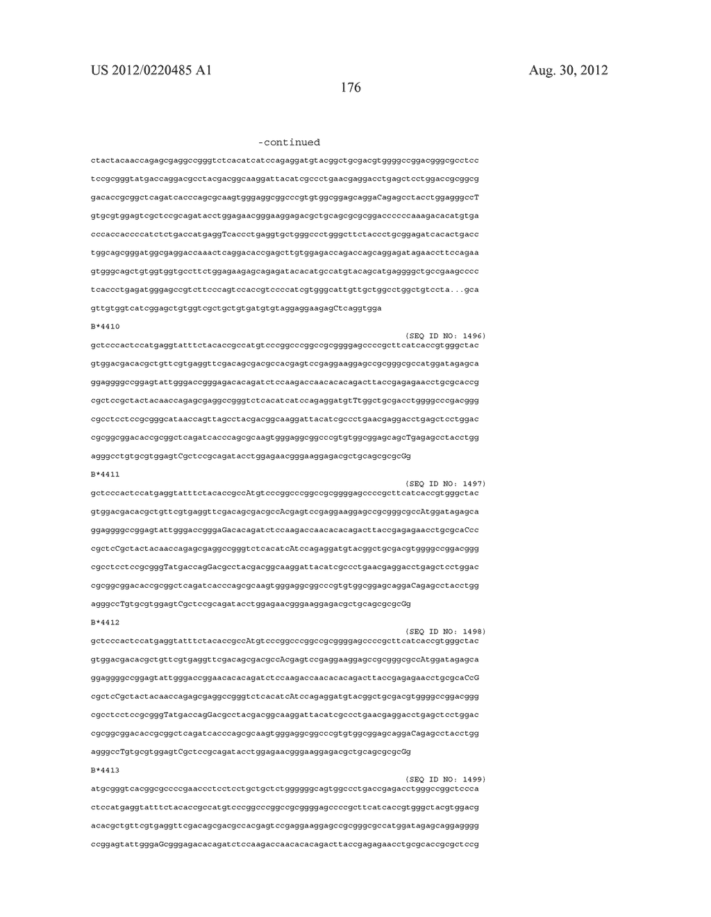 PROBE SET AND METHOD FOR IDENTIFYING HLA ALLELE - diagram, schematic, and image 177