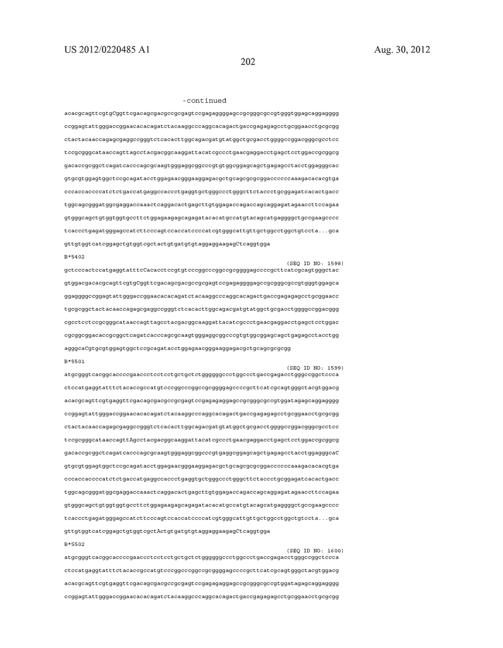 PROBE SET AND METHOD FOR IDENTIFYING HLA ALLELE - diagram, schematic, and image 203