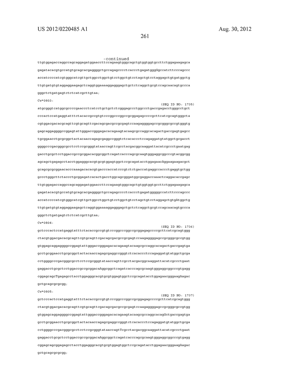 PROBE SET AND METHOD FOR IDENTIFYING HLA ALLELE - diagram, schematic, and image 262