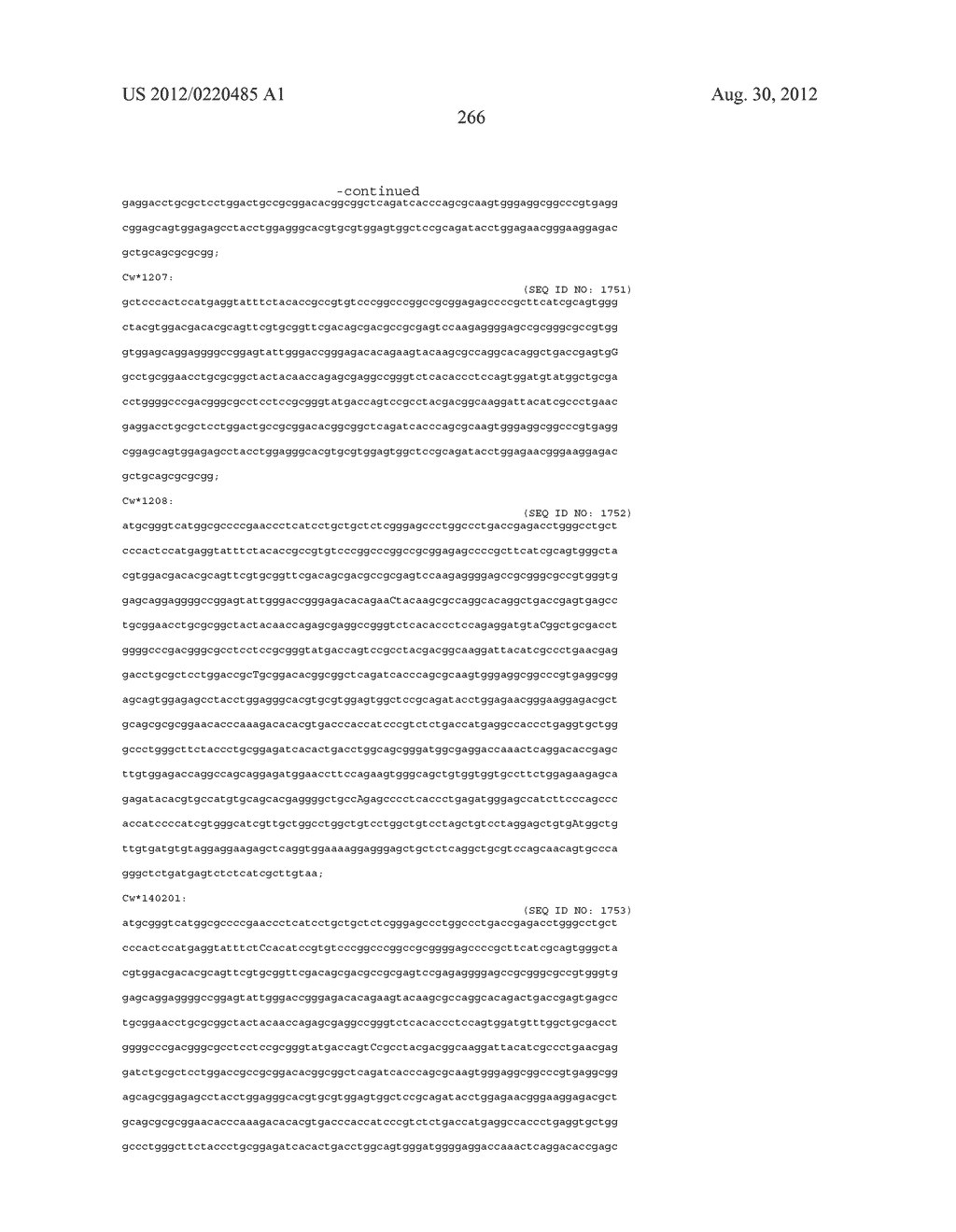 PROBE SET AND METHOD FOR IDENTIFYING HLA ALLELE - diagram, schematic, and image 267