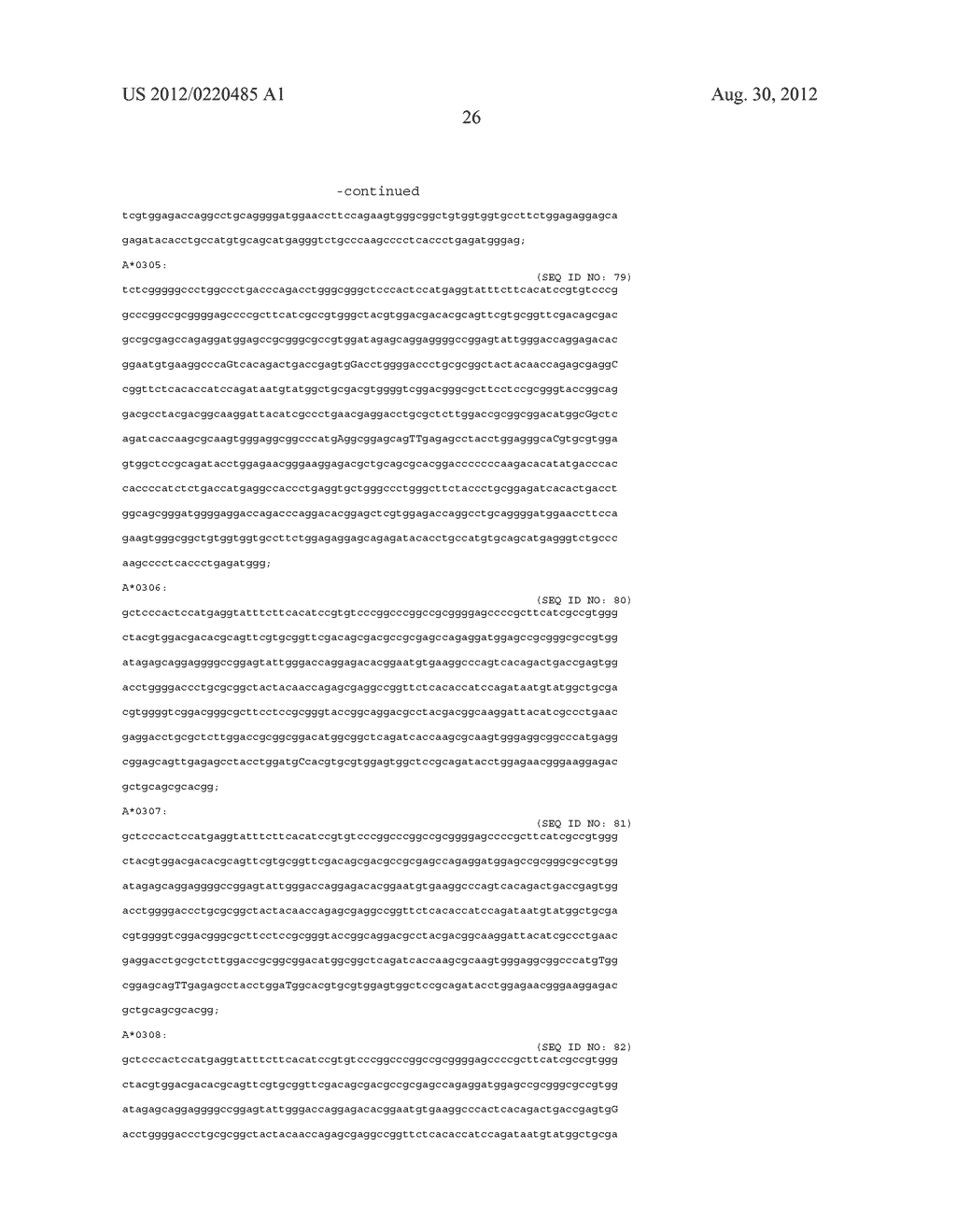 PROBE SET AND METHOD FOR IDENTIFYING HLA ALLELE - diagram, schematic, and image 27