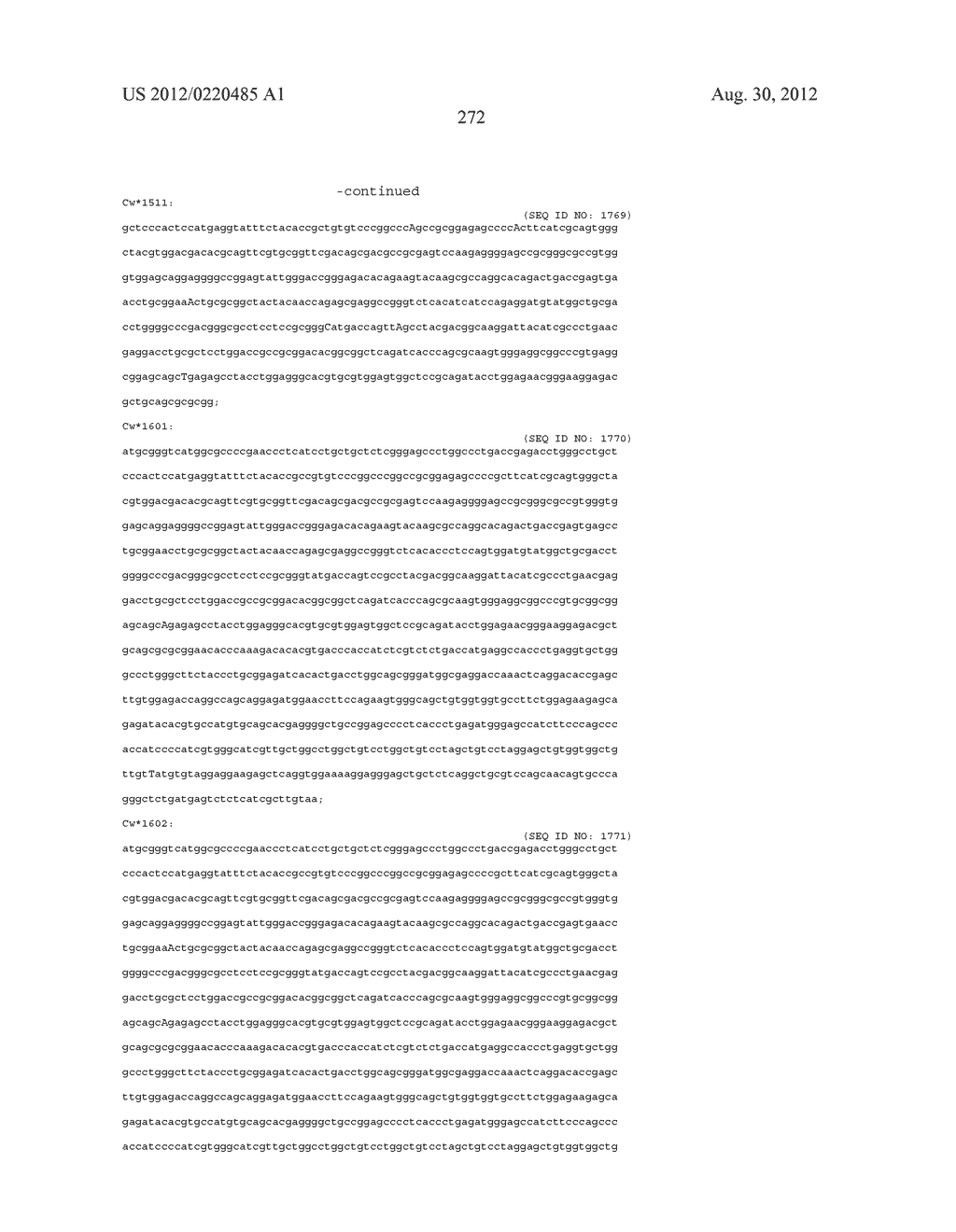 PROBE SET AND METHOD FOR IDENTIFYING HLA ALLELE - diagram, schematic, and image 273