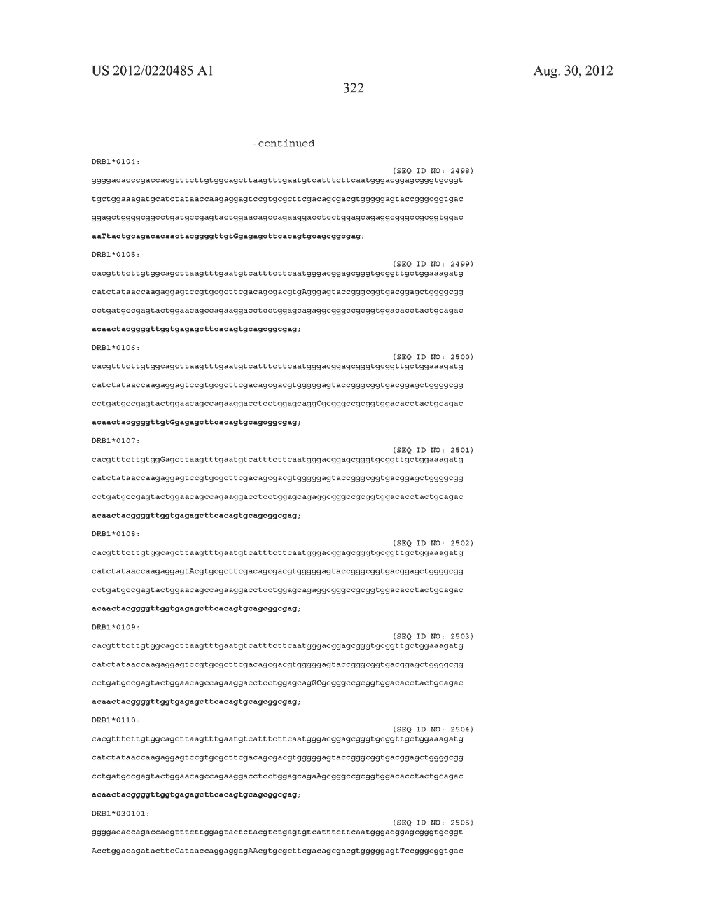 PROBE SET AND METHOD FOR IDENTIFYING HLA ALLELE - diagram, schematic, and image 323