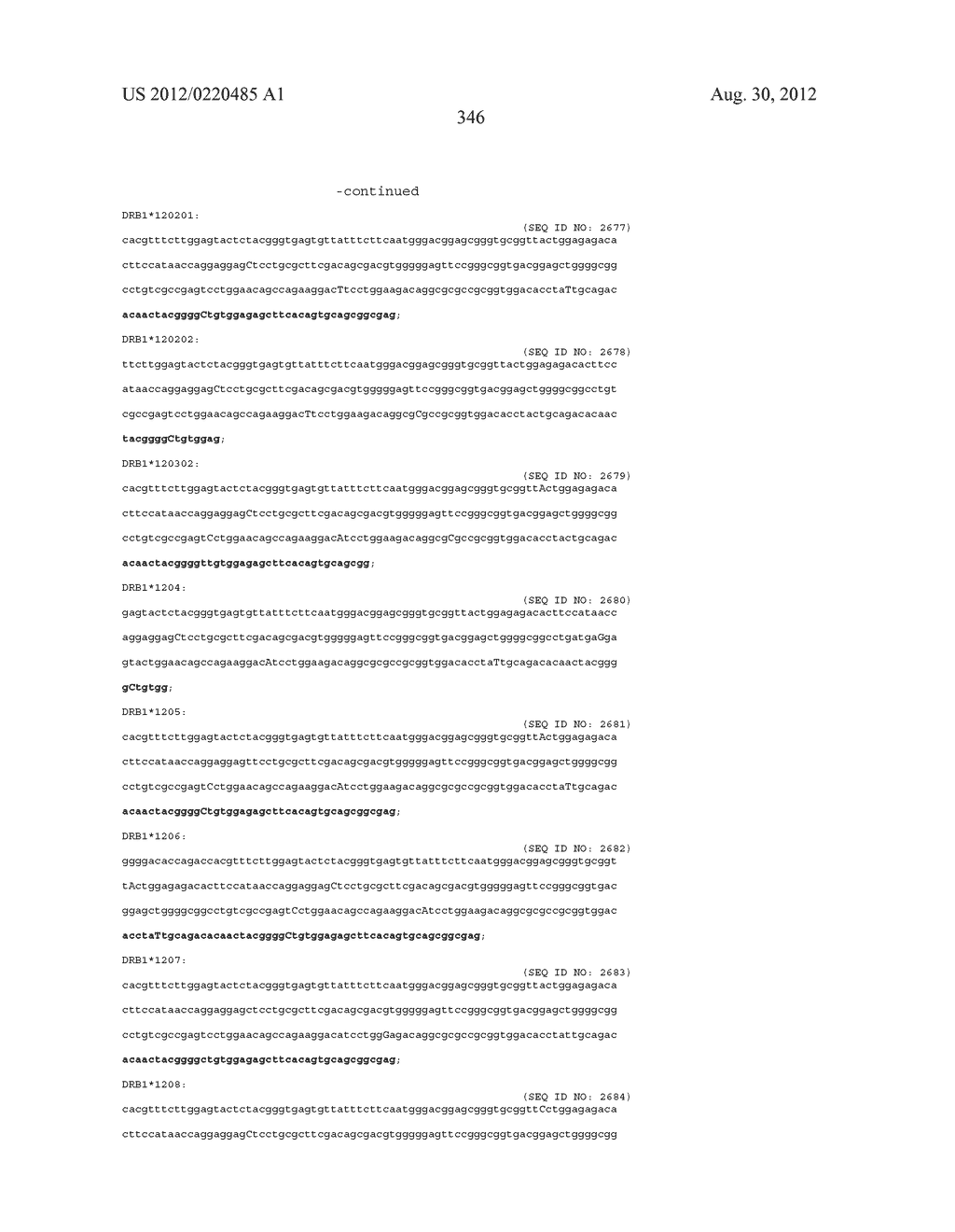 PROBE SET AND METHOD FOR IDENTIFYING HLA ALLELE - diagram, schematic, and image 347