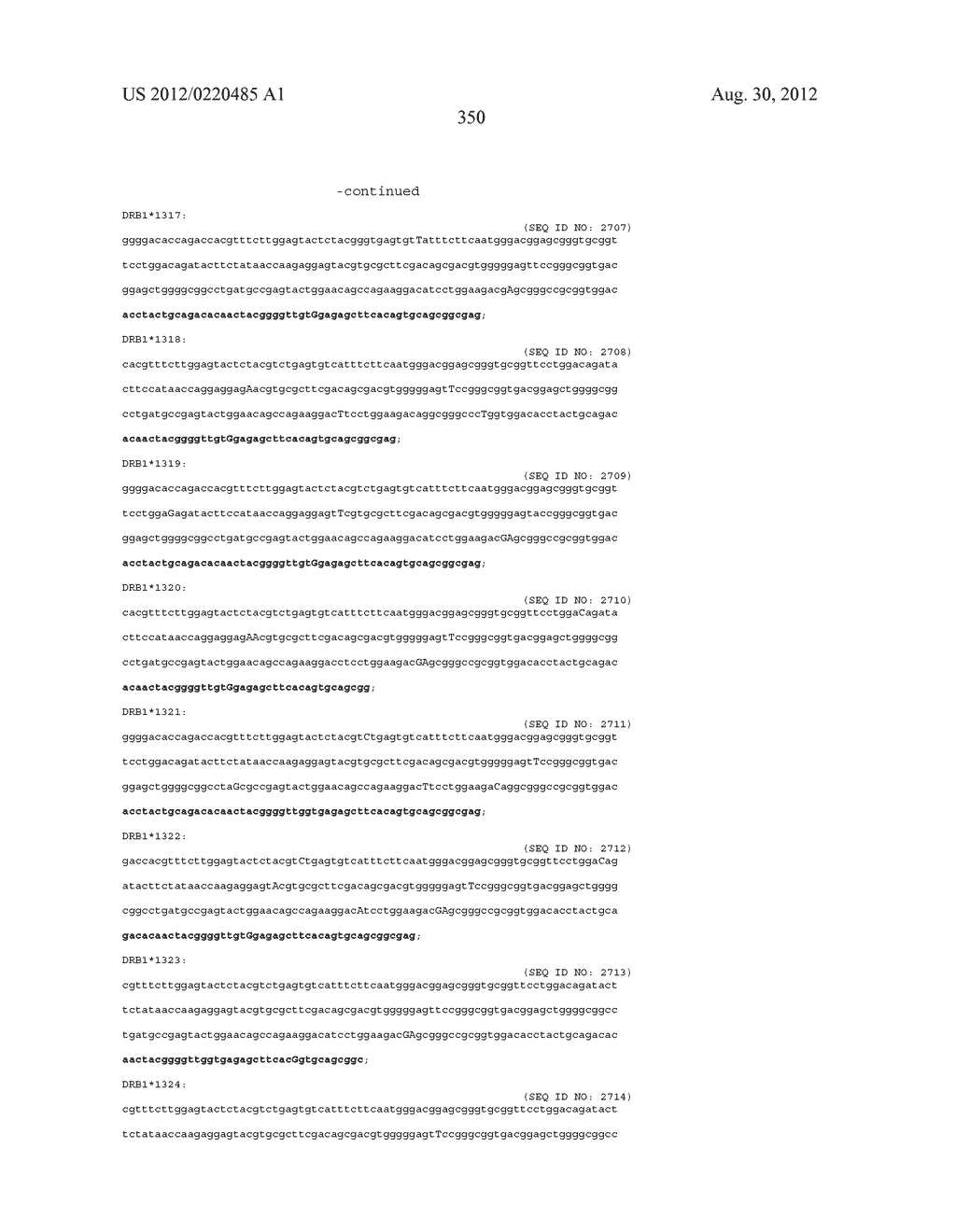 PROBE SET AND METHOD FOR IDENTIFYING HLA ALLELE - diagram, schematic, and image 351