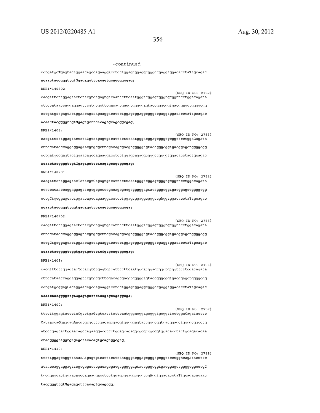 PROBE SET AND METHOD FOR IDENTIFYING HLA ALLELE - diagram, schematic, and image 357