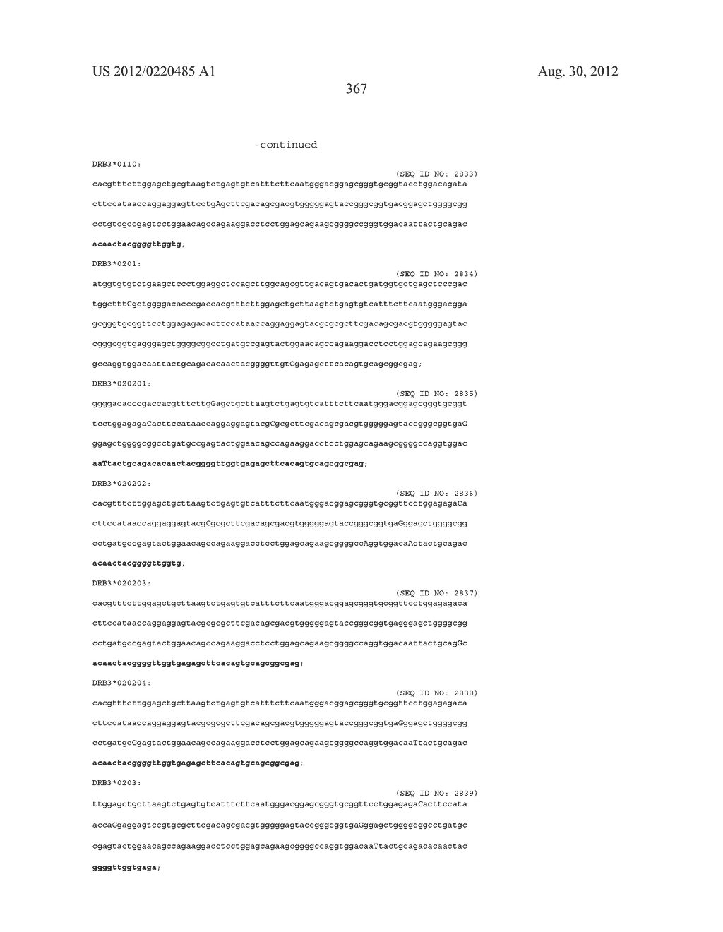 PROBE SET AND METHOD FOR IDENTIFYING HLA ALLELE - diagram, schematic, and image 368