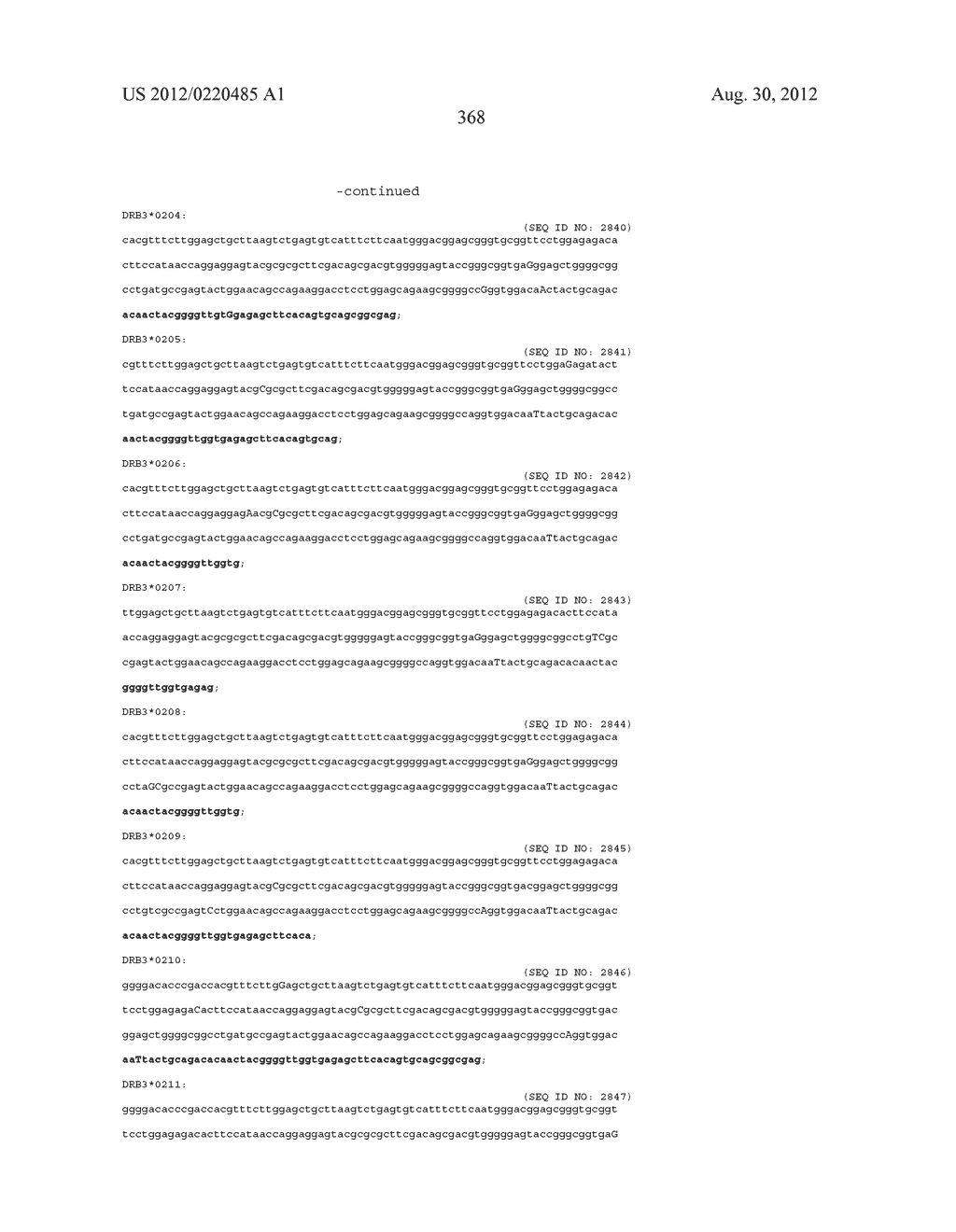 PROBE SET AND METHOD FOR IDENTIFYING HLA ALLELE - diagram, schematic, and image 369