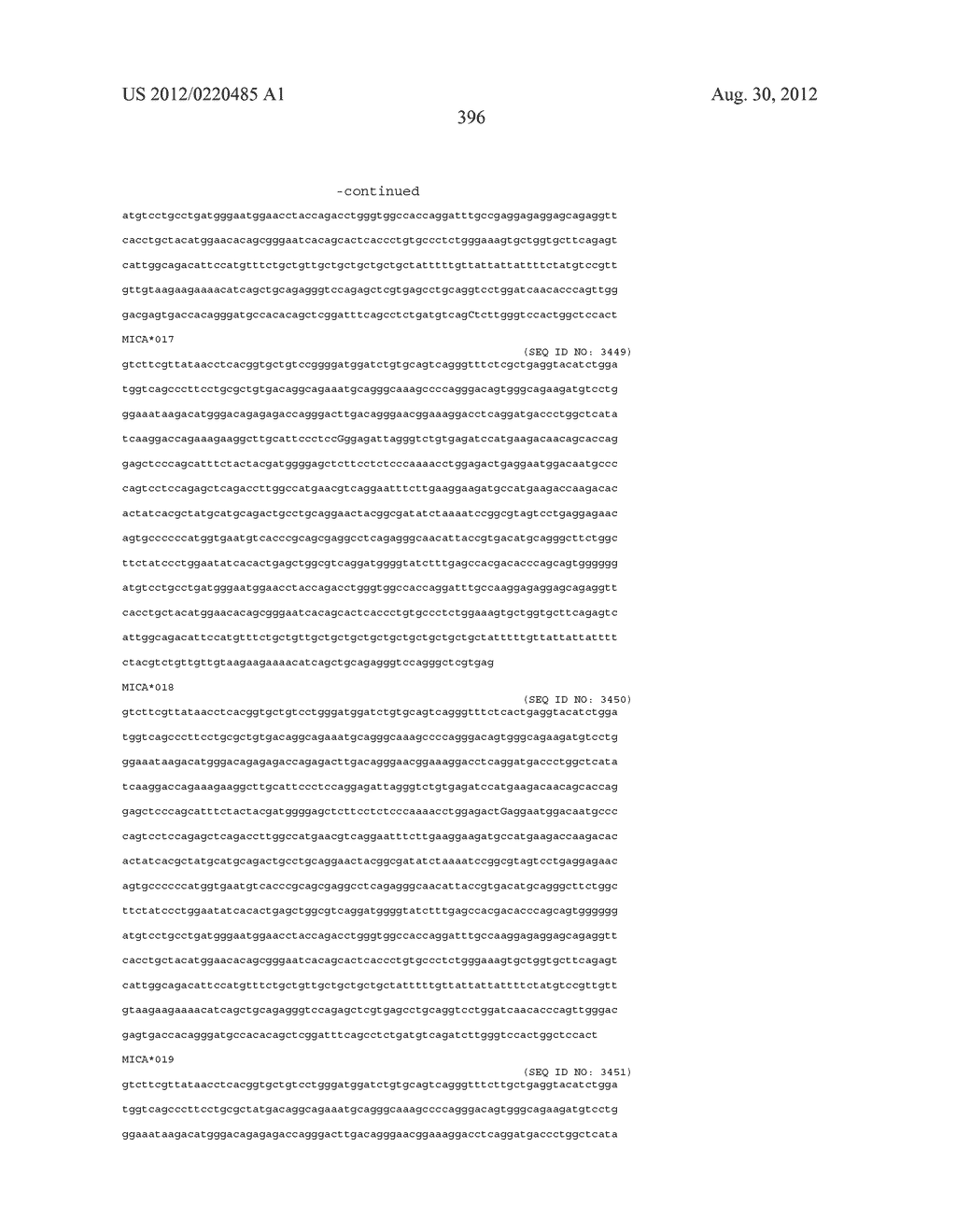 PROBE SET AND METHOD FOR IDENTIFYING HLA ALLELE - diagram, schematic, and image 397