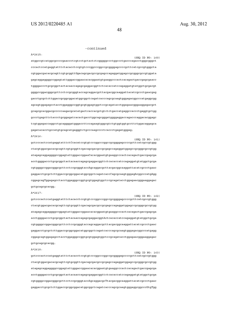 PROBE SET AND METHOD FOR IDENTIFYING HLA ALLELE - diagram, schematic, and image 49