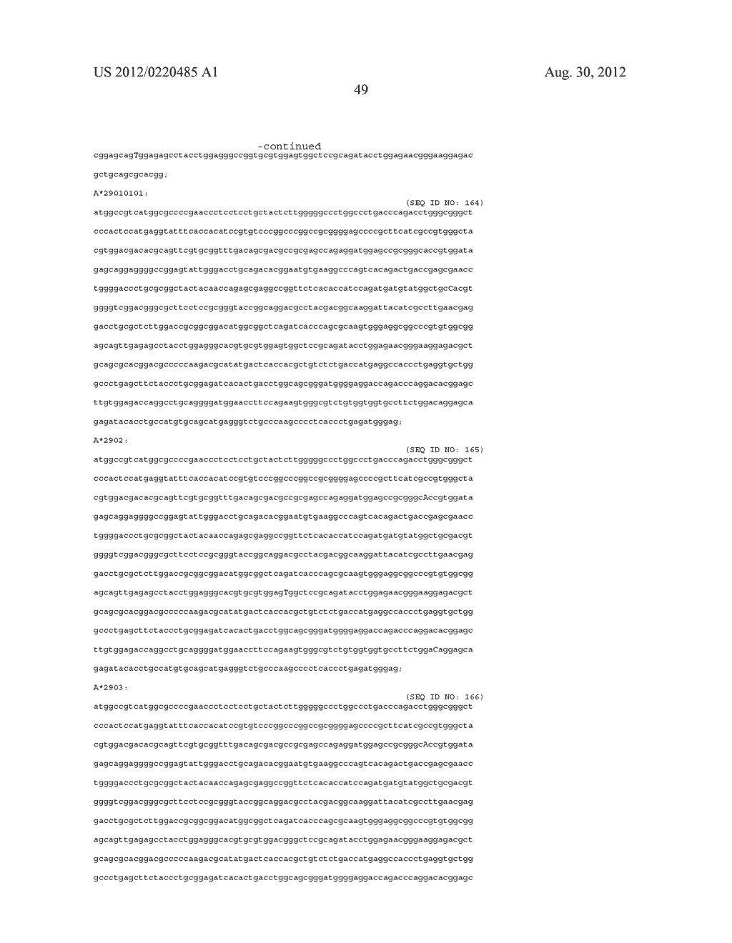 PROBE SET AND METHOD FOR IDENTIFYING HLA ALLELE - diagram, schematic, and image 50