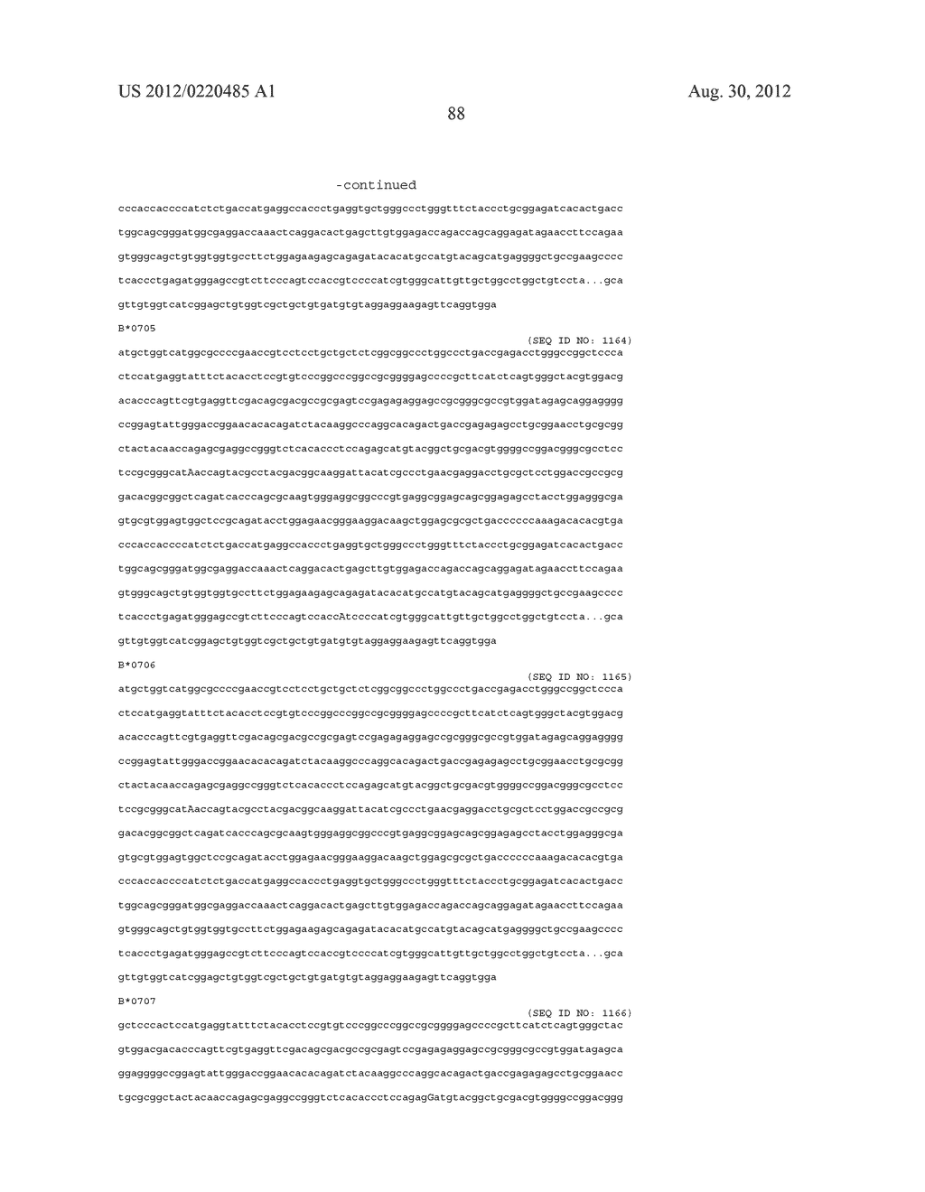 PROBE SET AND METHOD FOR IDENTIFYING HLA ALLELE - diagram, schematic, and image 89