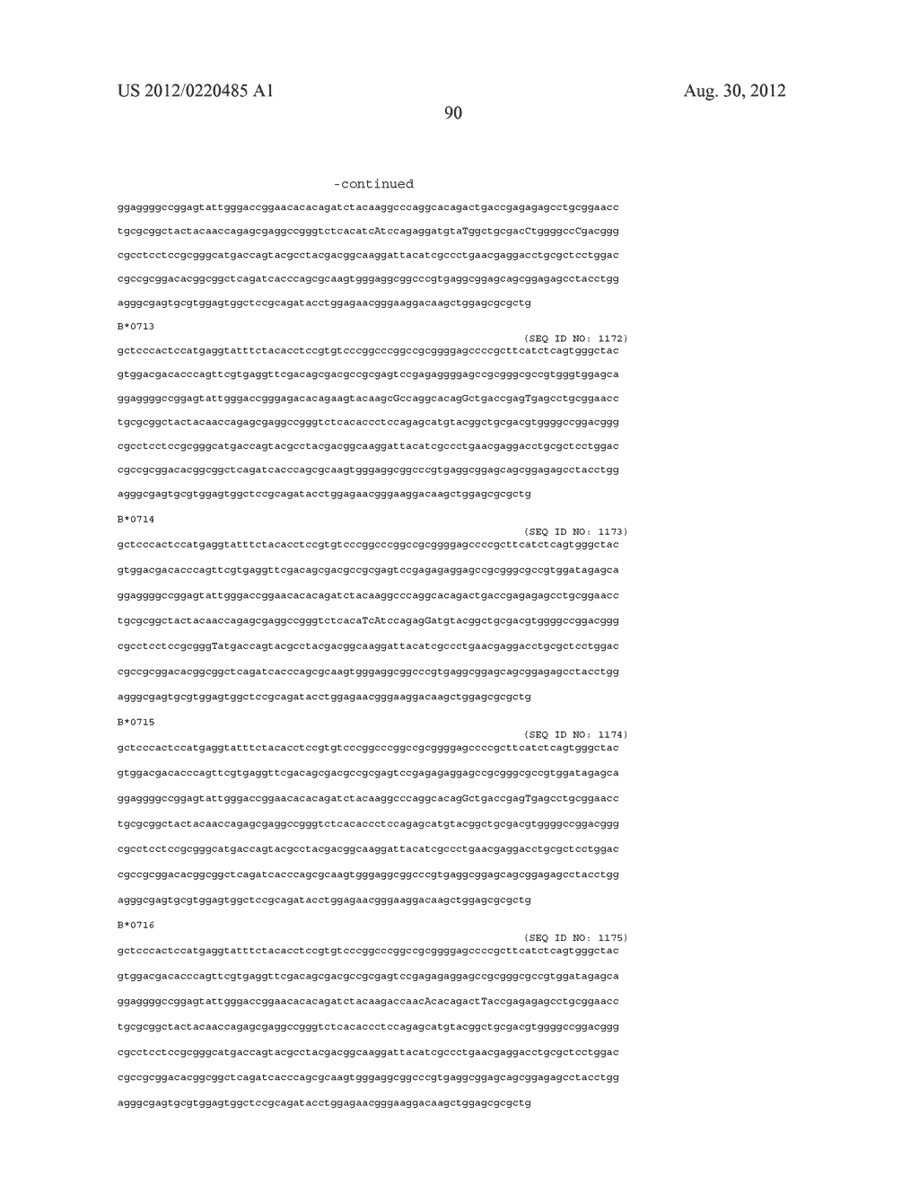 PROBE SET AND METHOD FOR IDENTIFYING HLA ALLELE - diagram, schematic, and image 91