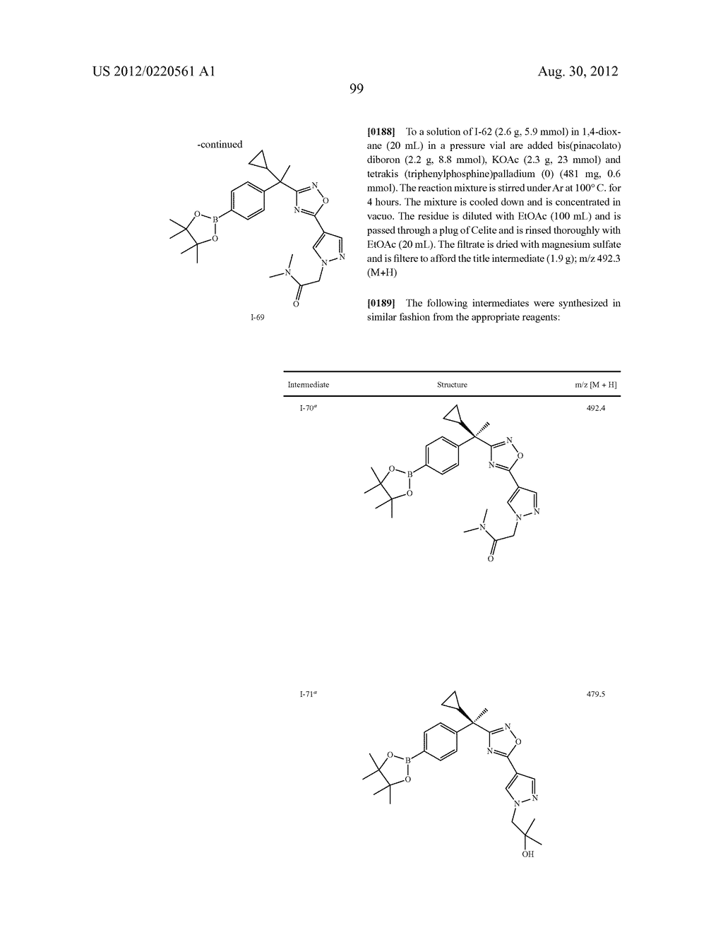 OXADIAZOLE INHIBITORS OF LEUKOTRIENE PRODUCTION - diagram, schematic, and image 100