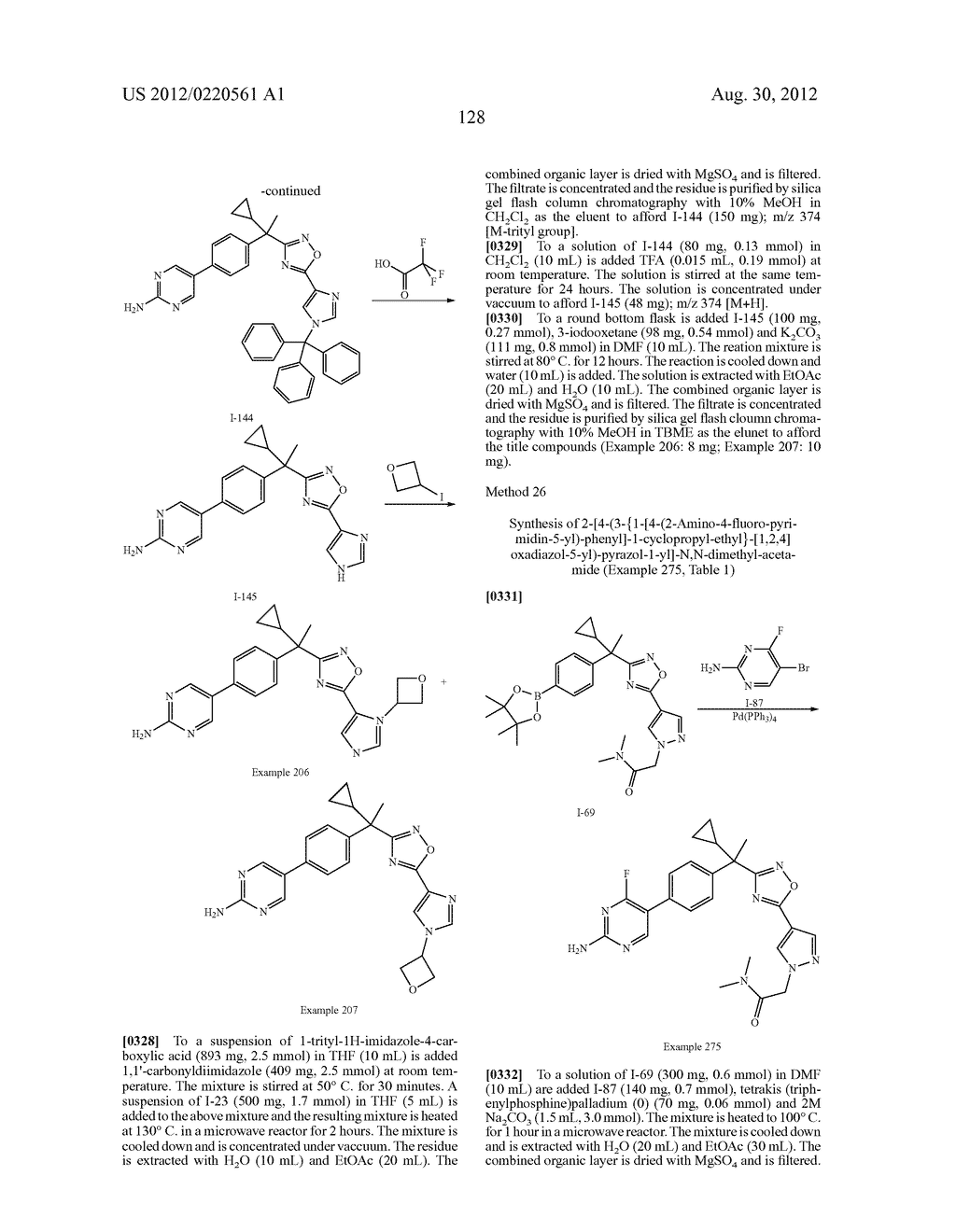 OXADIAZOLE INHIBITORS OF LEUKOTRIENE PRODUCTION - diagram, schematic, and image 129