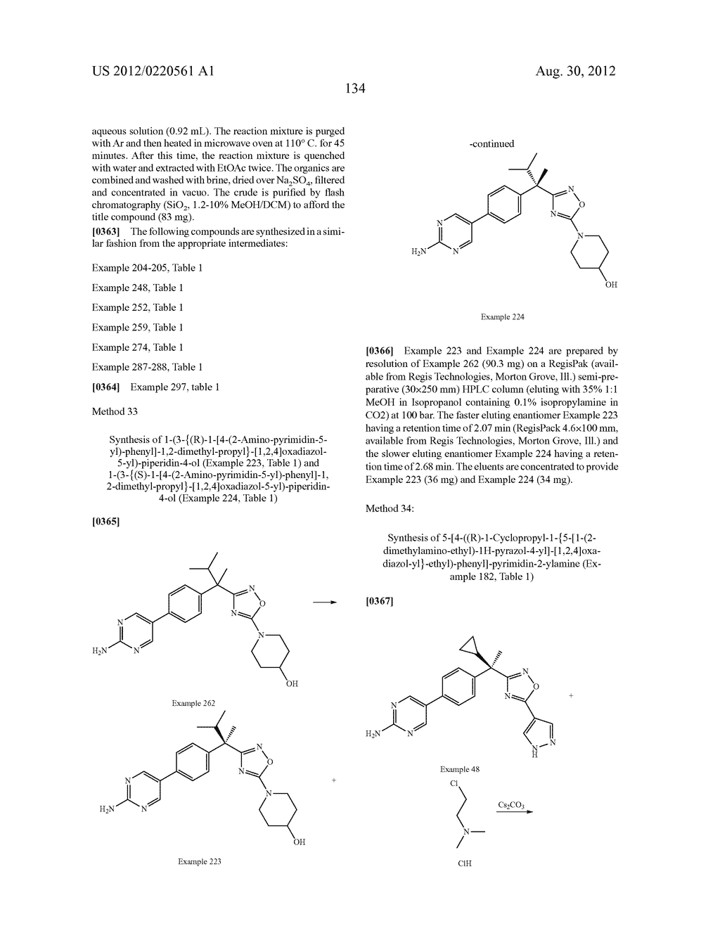 OXADIAZOLE INHIBITORS OF LEUKOTRIENE PRODUCTION - diagram, schematic, and image 135