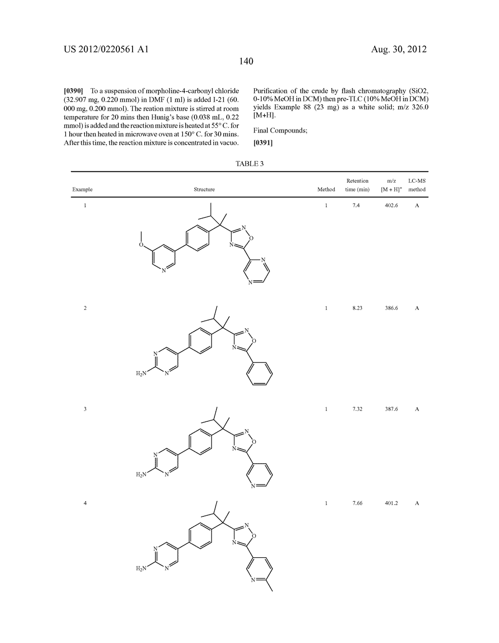 OXADIAZOLE INHIBITORS OF LEUKOTRIENE PRODUCTION - diagram, schematic, and image 141