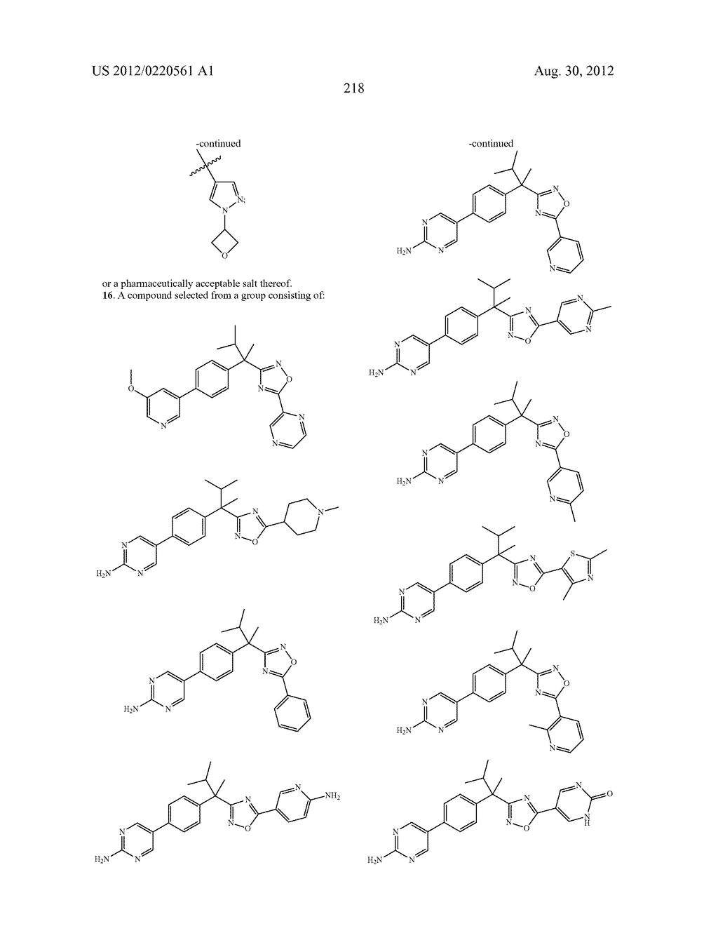 OXADIAZOLE INHIBITORS OF LEUKOTRIENE PRODUCTION - diagram, schematic, and image 219