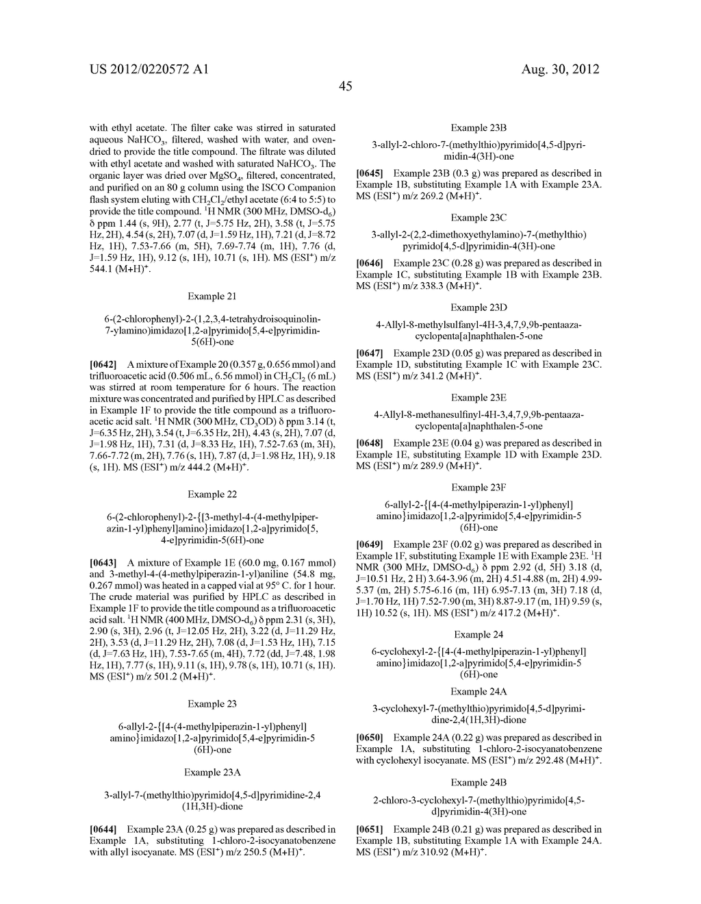 TRICYCLIC INHIBITORS OF KINASES - diagram, schematic, and image 46