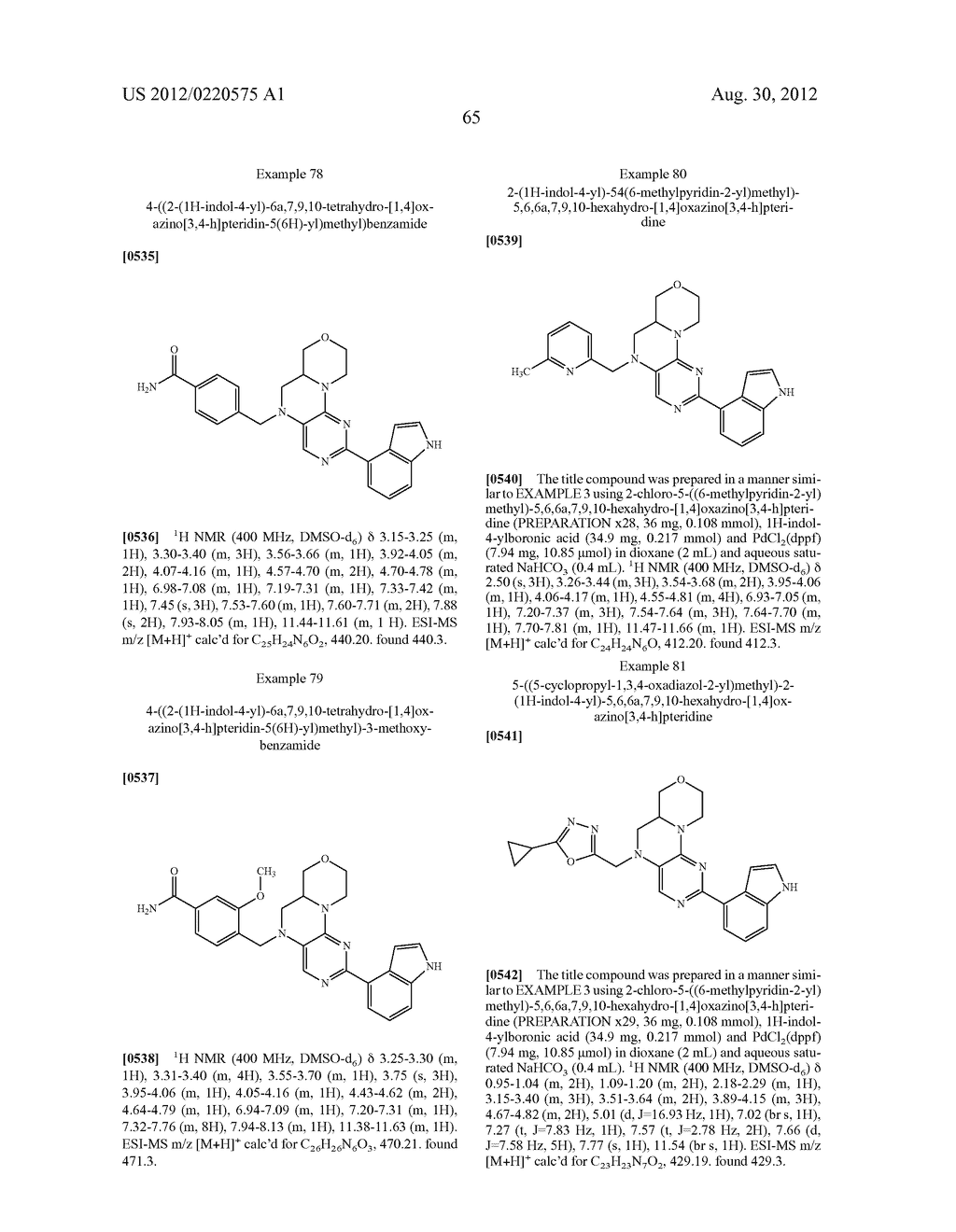 N-SUBSTITUTED OXAZINOPTERIDINES AND OXAZINOPTERIDINONES - diagram, schematic, and image 66
