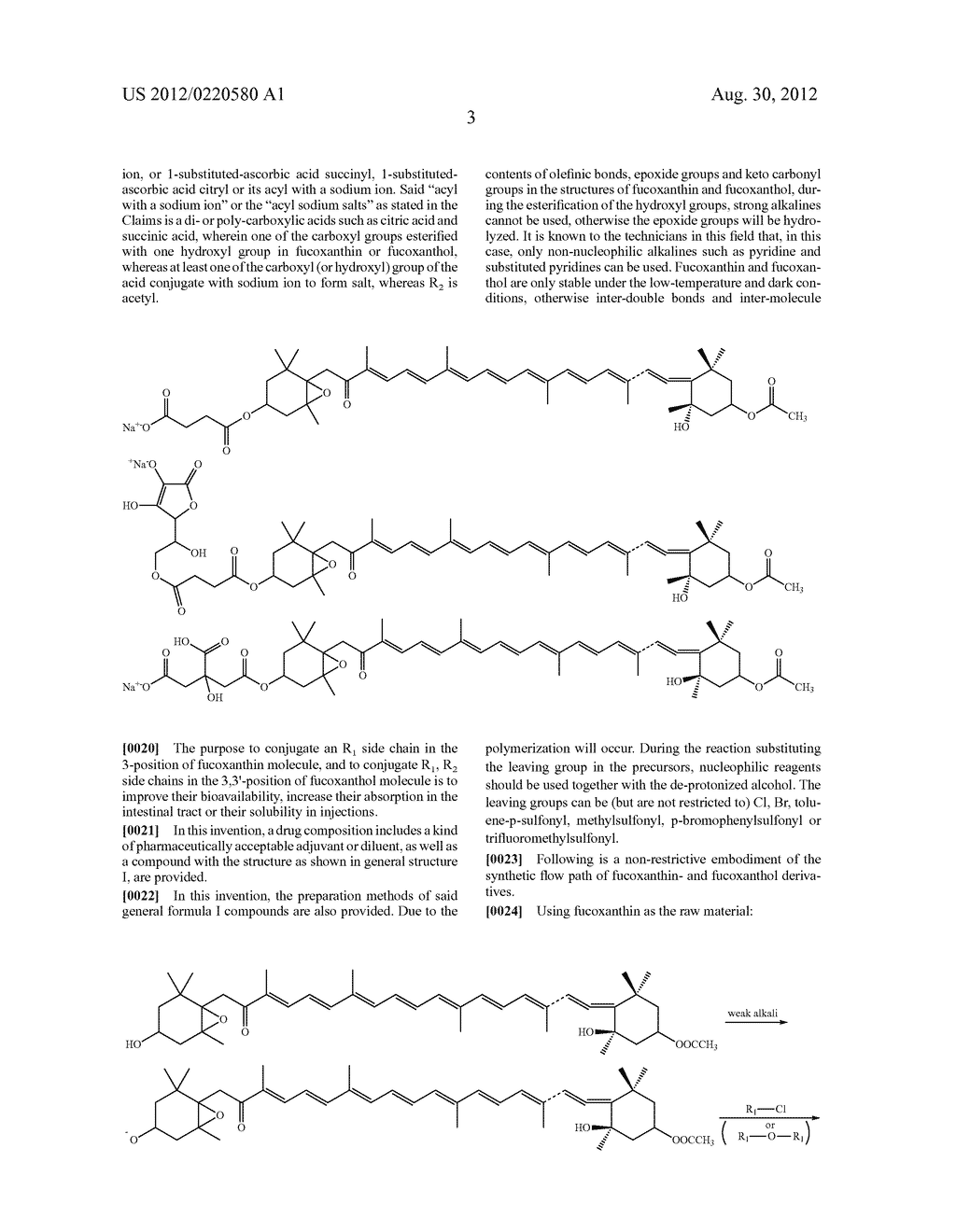 PREPARATION OF CAROTENOID DERIVATIVES AND THEIR APPLICATIONS - diagram, schematic, and image 04