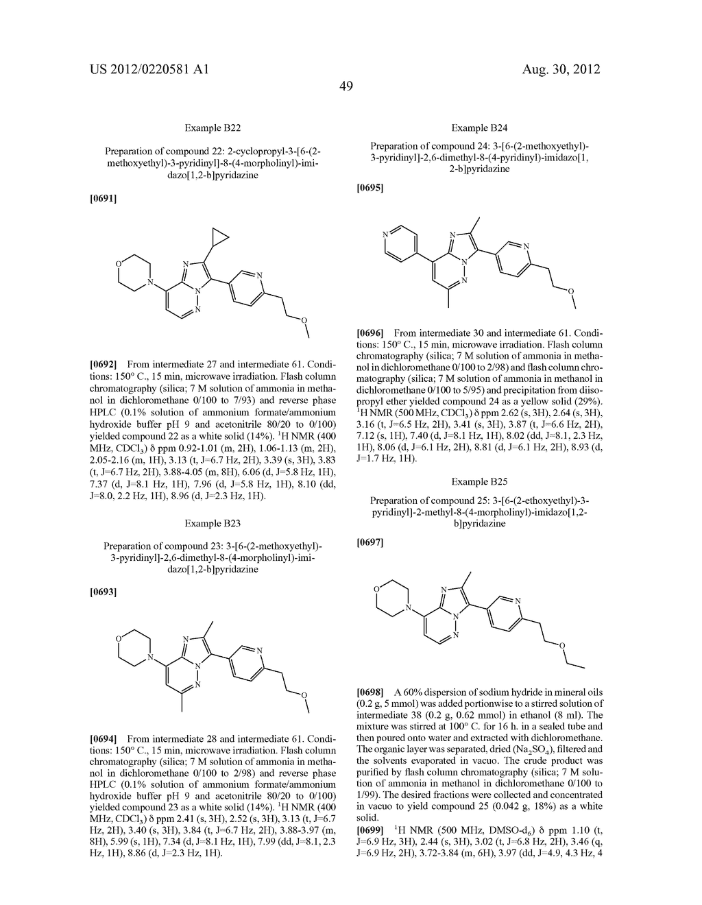 IMIDAZO[1,2-b]PYRIDAZINE DERIVATIVES AND THEIR USE AS PDE10 INHIBITORS - diagram, schematic, and image 50