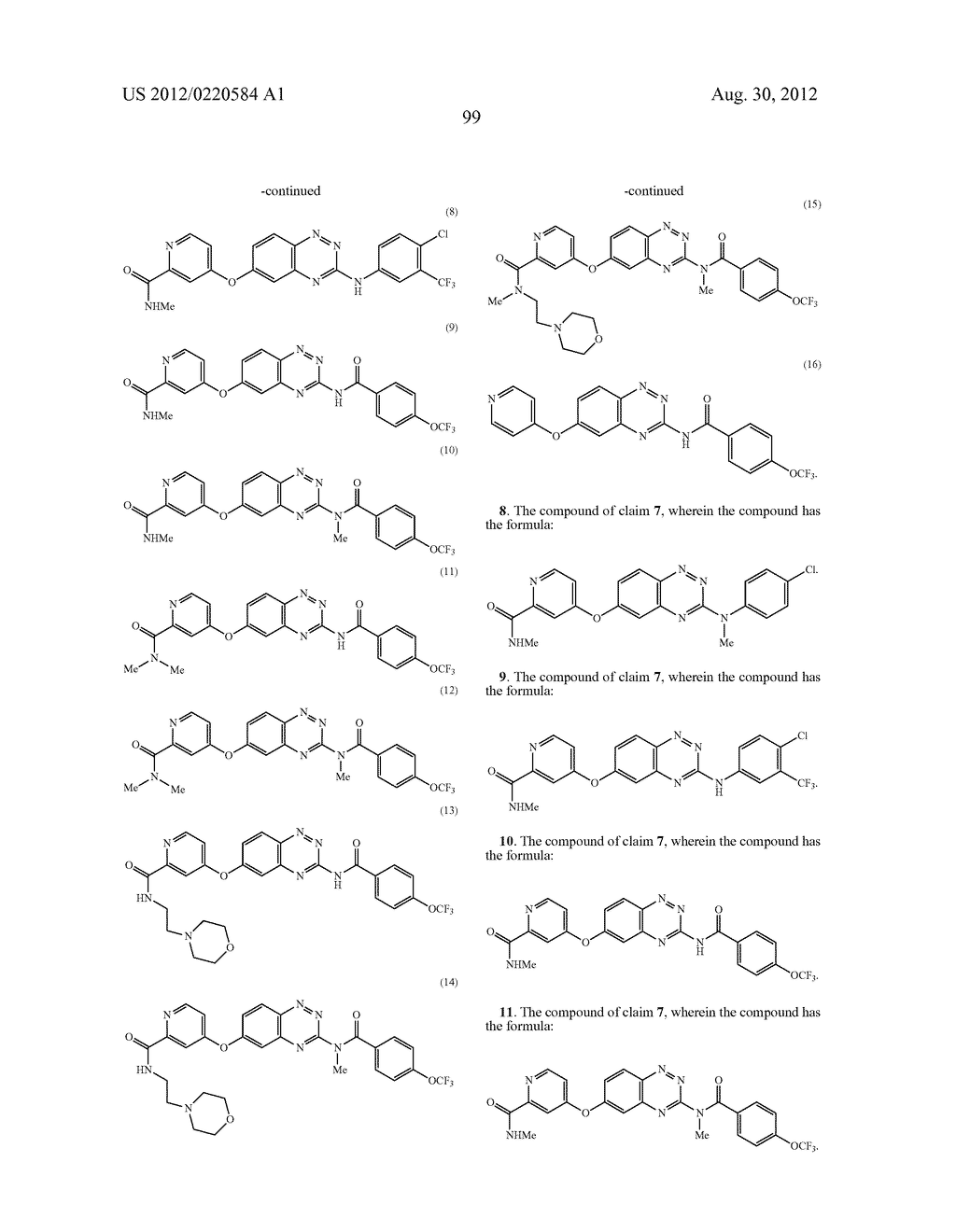 HETEROCYCLIC COMPOUNDS AND METHODS OF USE - diagram, schematic, and image 101