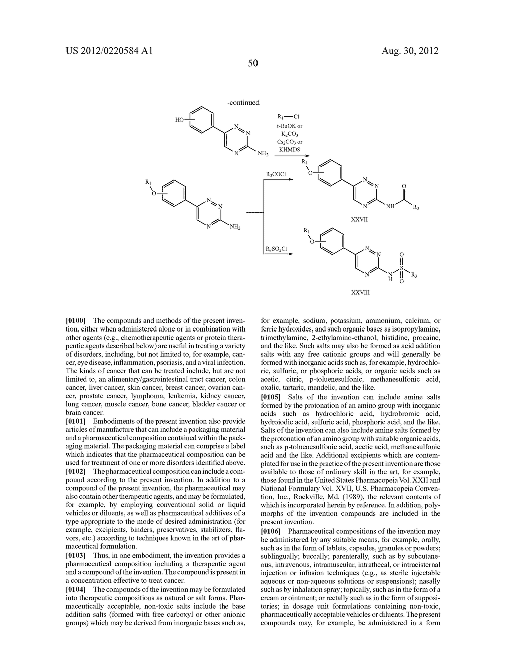 HETEROCYCLIC COMPOUNDS AND METHODS OF USE - diagram, schematic, and image 52