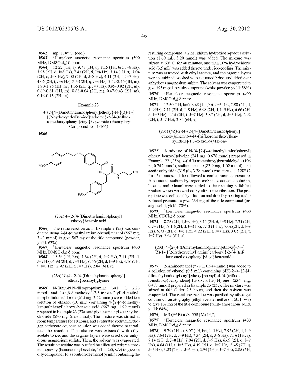 Substituted Acrylamide Derivative and Pharmaceutical Composition     Comprising the Same - diagram, schematic, and image 47