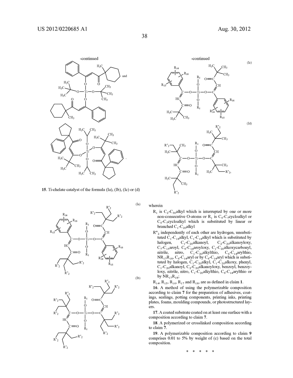 PHOTO-LATENT TITANIUM CATALYSTS - diagram, schematic, and image 40