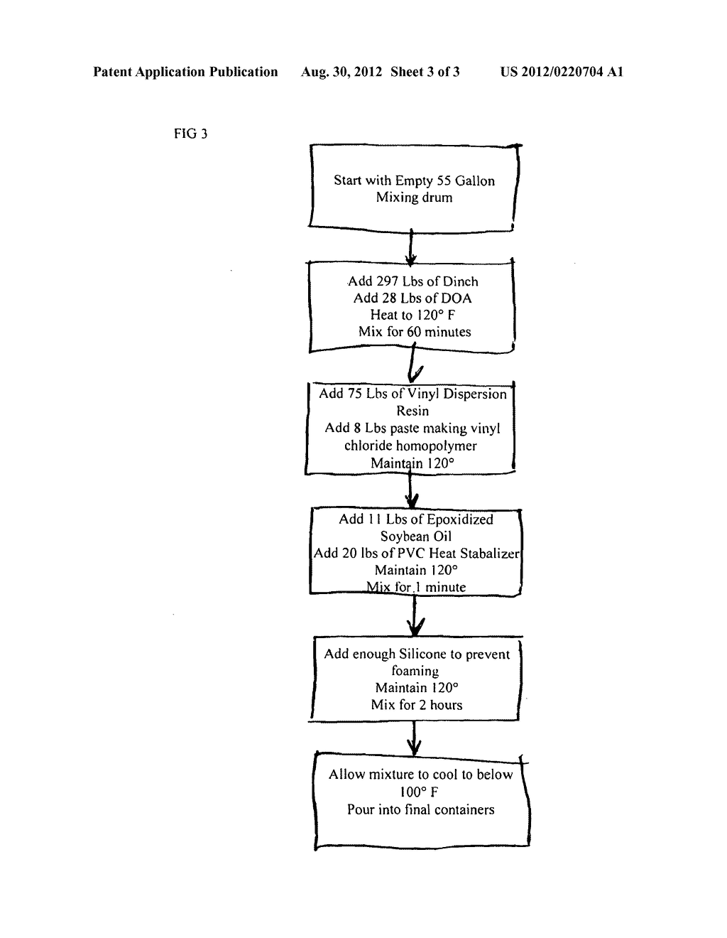 Plastic formulation for fishing lures and a method for making the same - diagram, schematic, and image 04