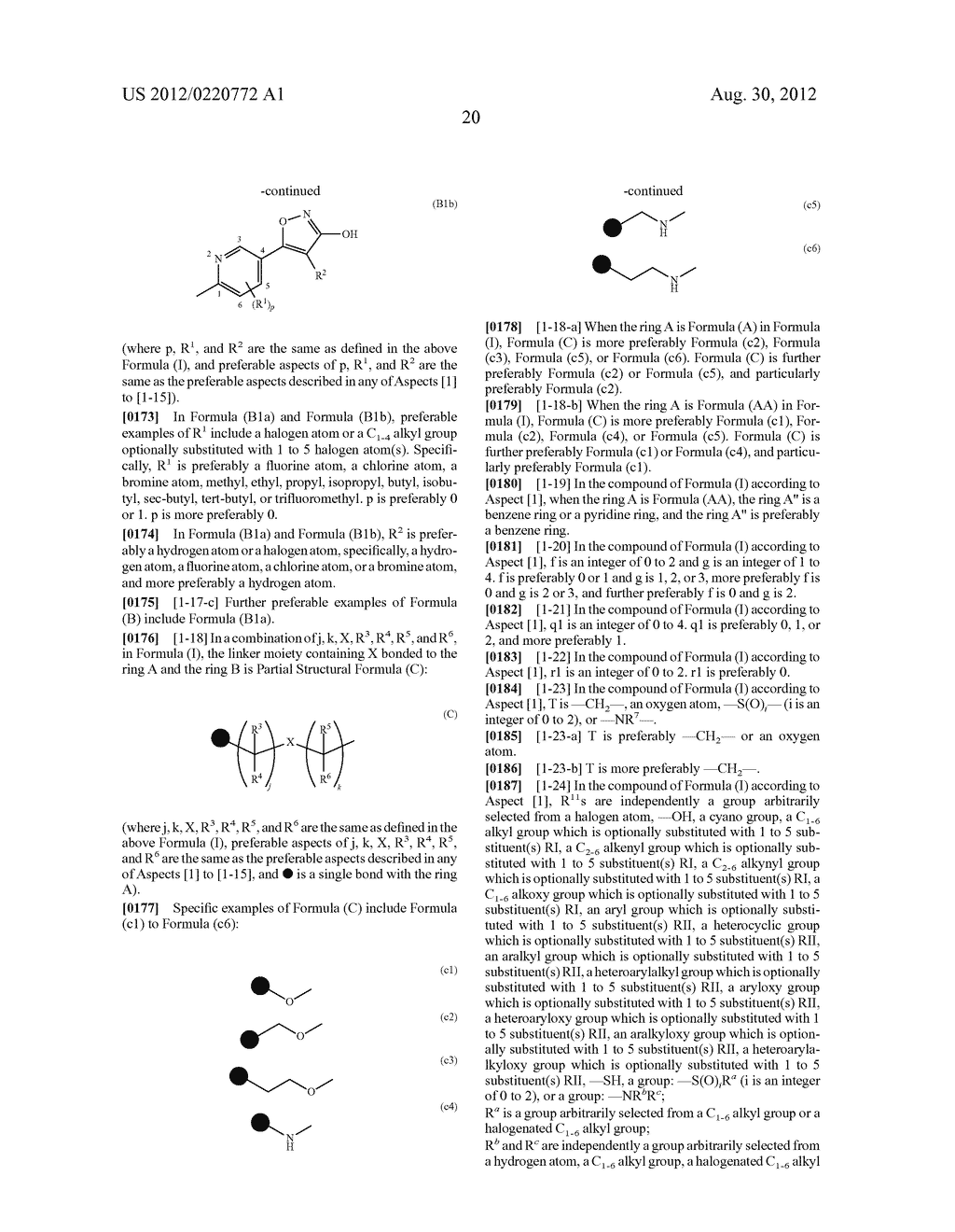 NOVEL 3-HYDROXY-5-ARYLISOXAZOLE DERIVATIVE - diagram, schematic, and image 21