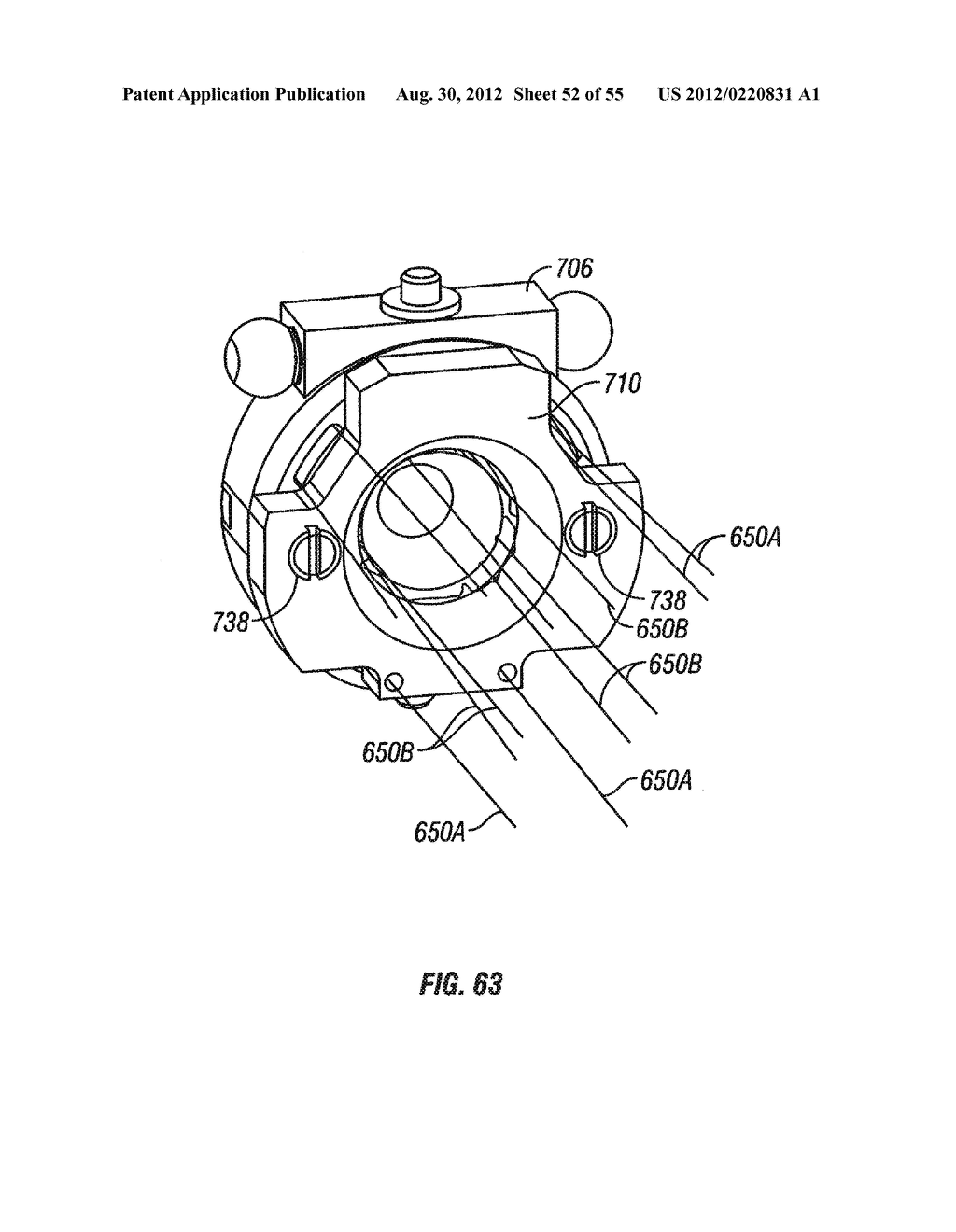 SURGICAL TOOL HAVING POSITIVELY POSITIONABLE TENDON-ACTUATED MULTI-DISK     WRIST JOINT - diagram, schematic, and image 53