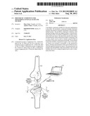 PROSTHETIC COMPONENT FOR MONITORING SYNOVIAL FLUID AND METHOD diagram and image