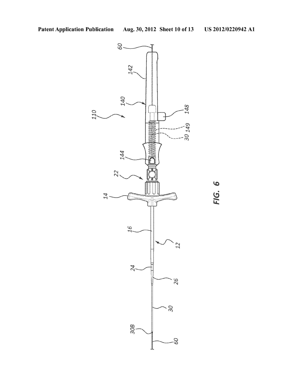 Medical Component Insertion Device Including a Retractable Needle - diagram, schematic, and image 11