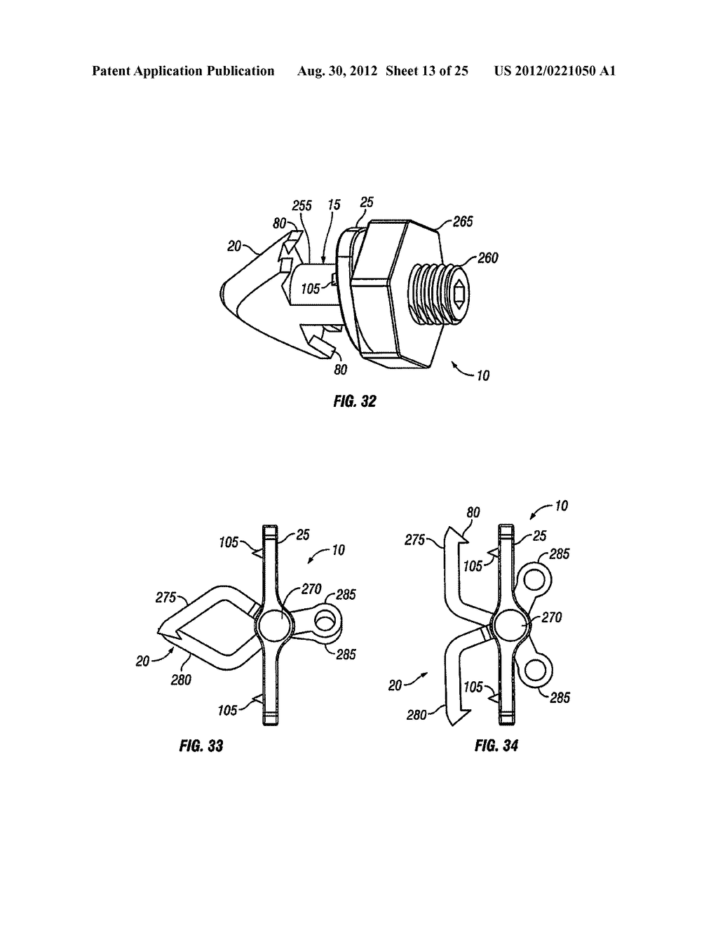 Spinous Process Fusion Devices - diagram, schematic, and image 14