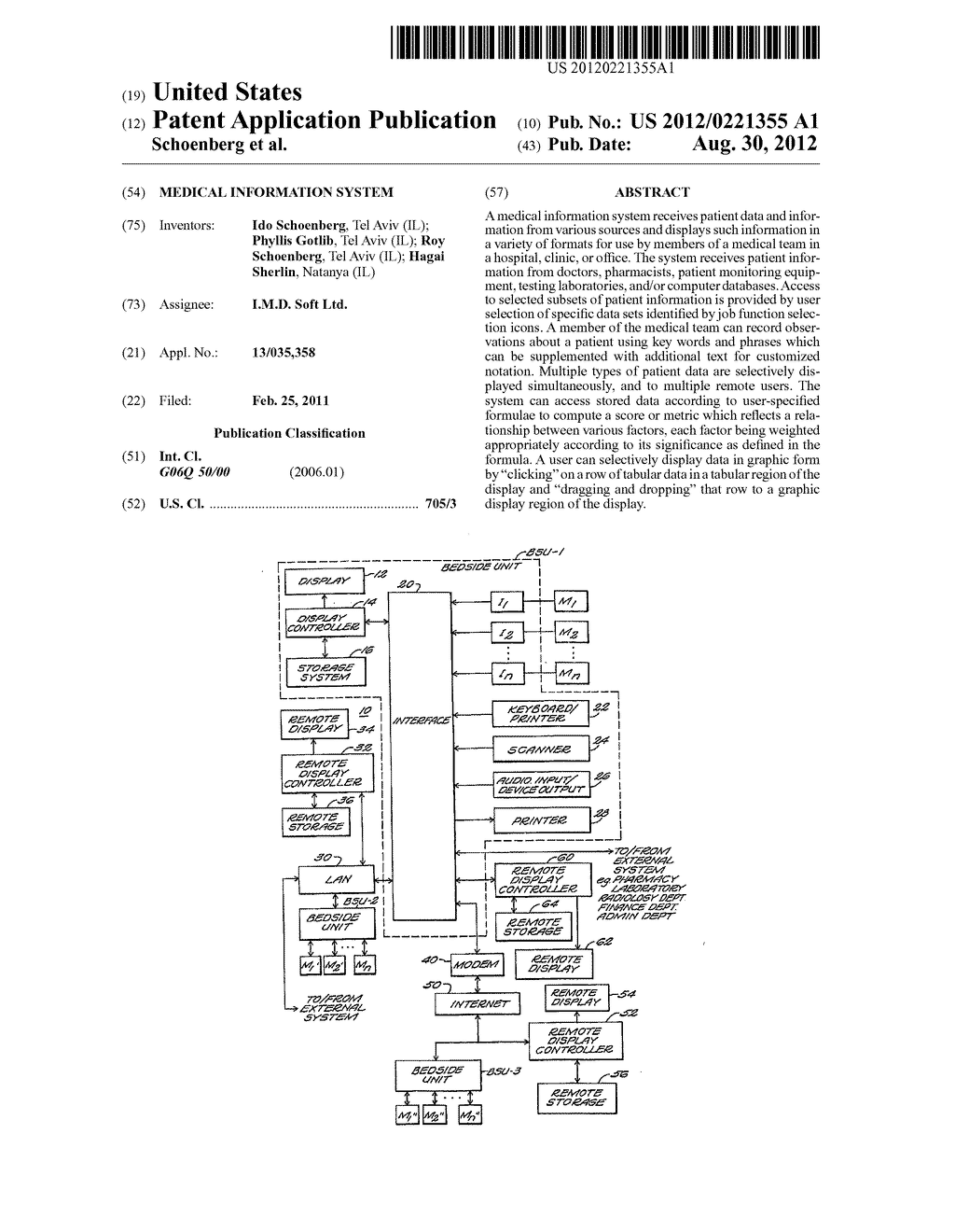 MEDICAL INFORMATION SYSTEM - diagram, schematic, and image 01