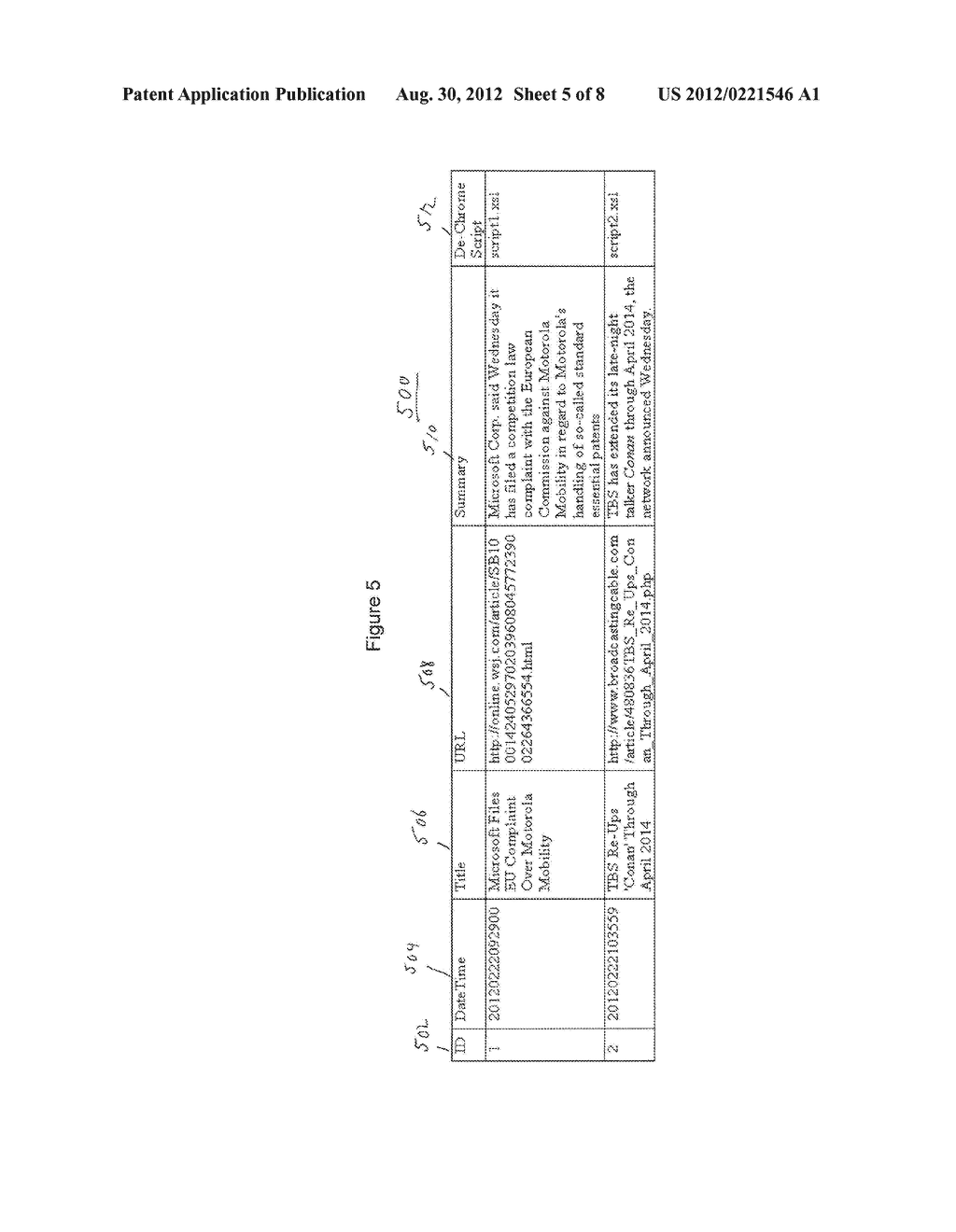 METHOD AND SYSTEM FOR FACILITATING WEB CONTENT AGGREGATION INITIATED BY A     CLIENT OR SERVER - diagram, schematic, and image 06